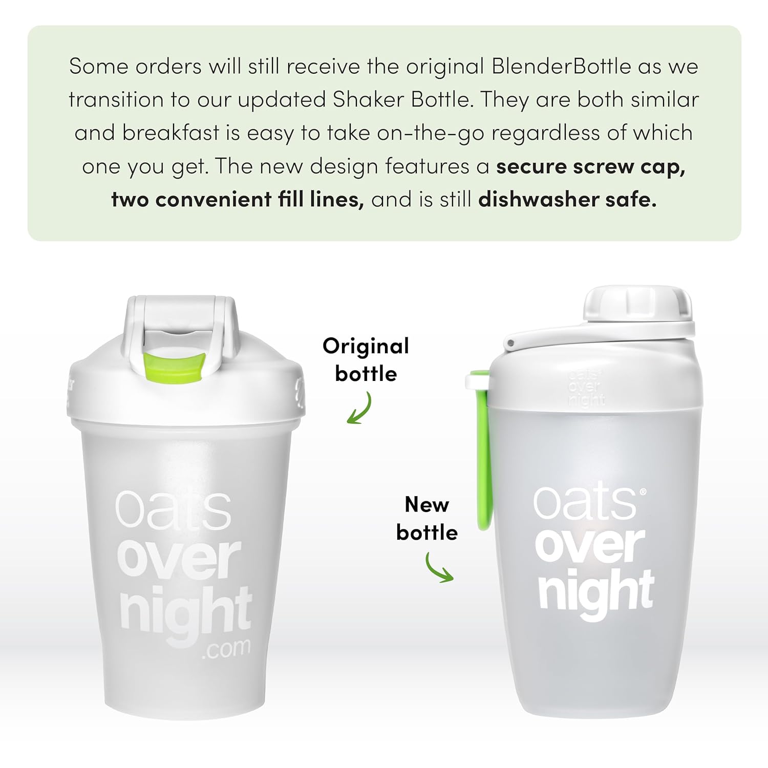 Oats Overnight Ultimate Variety Pack - High Protein, 5g Fiber Breakfast Protein Shake, Gluten Free Oatmeal, Non GMO Oatmeal - Green Apple Cinnamon, Coconut Cream Pie & More (16 Pack + Shaker Bottle)