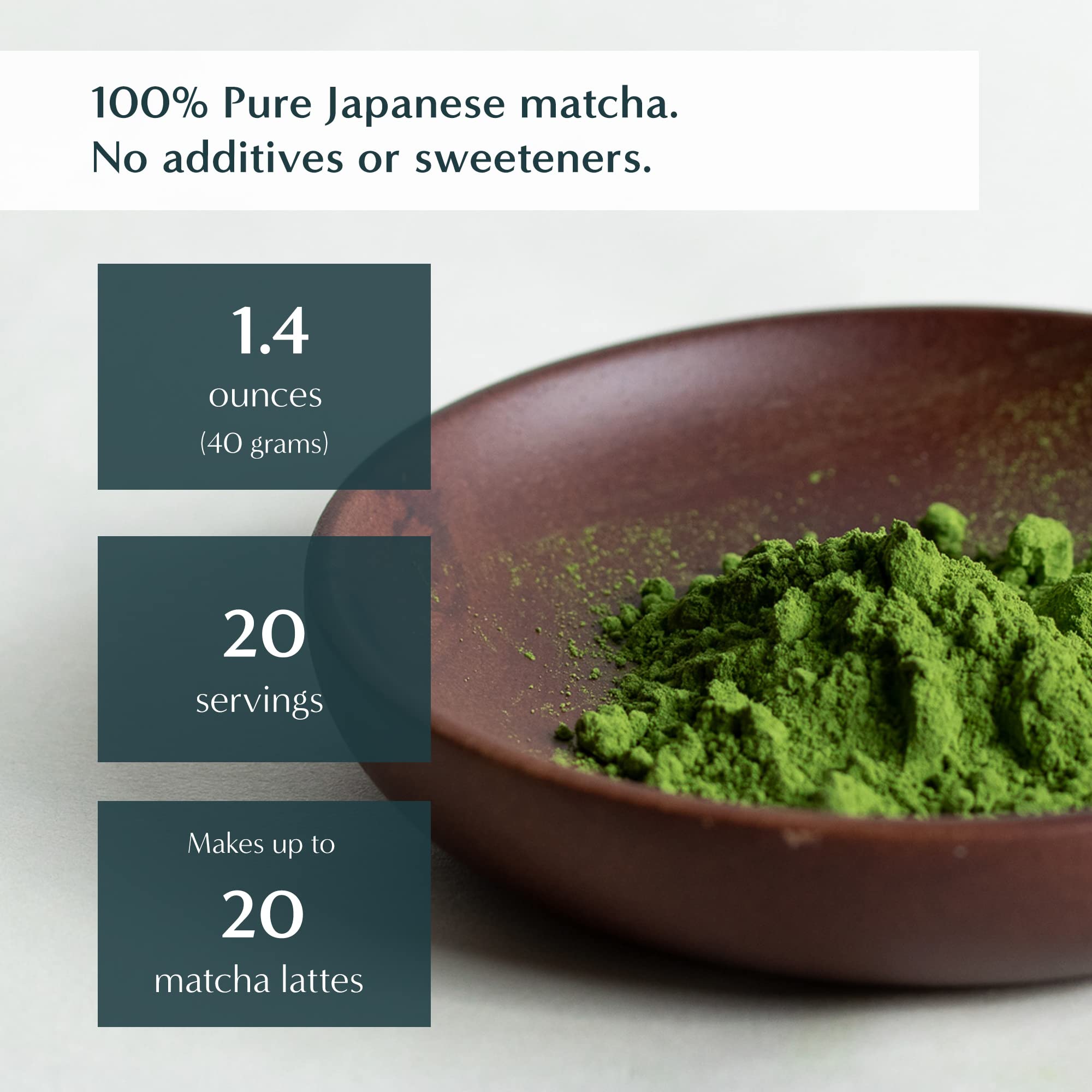 Naoki Matcha Superior Ceremonial Blend – Authentic Japanese First Harvest Ceremonial Grade Matcha Green Tea Powder from Uji, Kyoto (40g / 1.4oz)