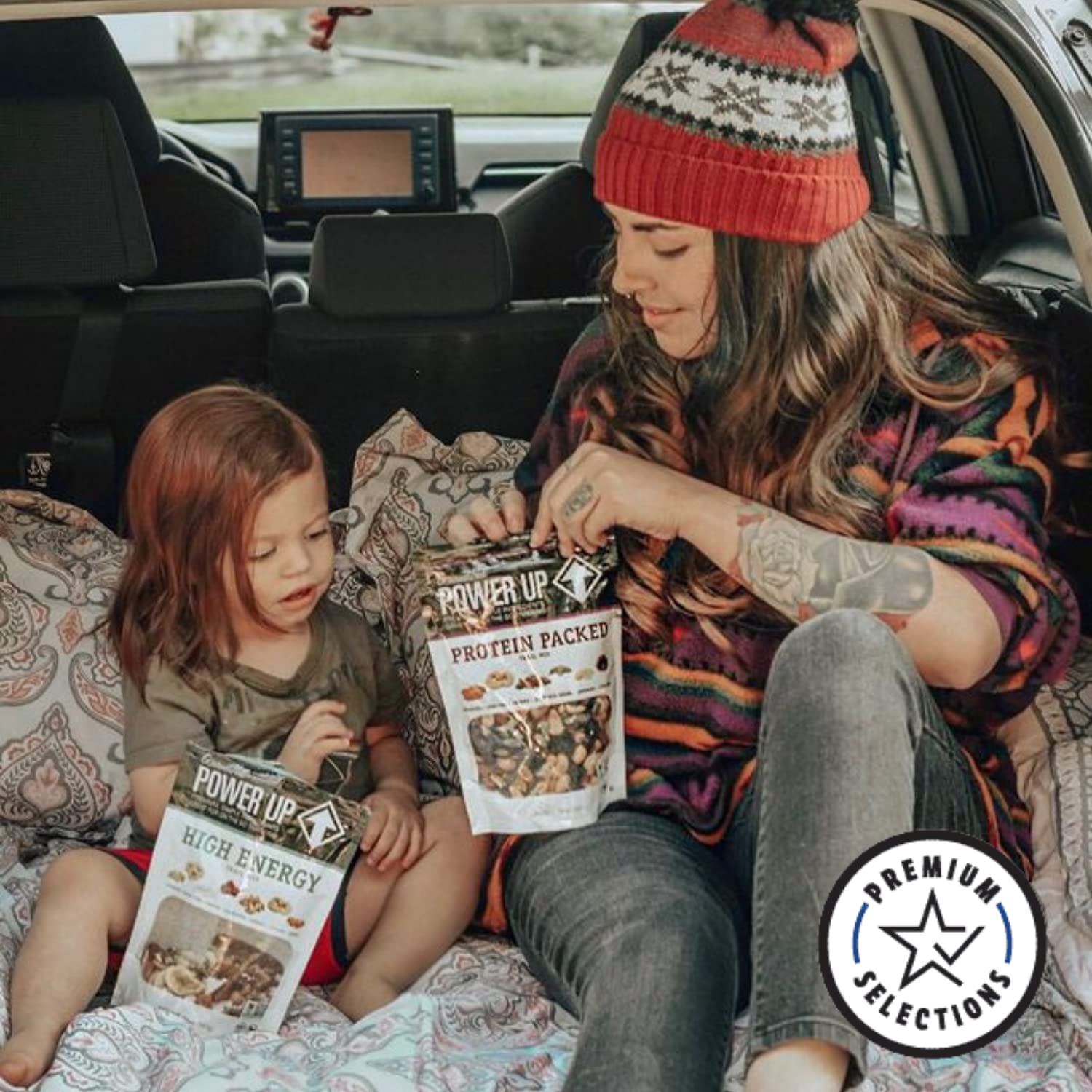 Power Up High Energy Trail Mix By Gourmet Nut, Walnuts, Banana Chips, Cashews, Coconut, Cranberries & Papaya Mix - Keto & Paleo Friendly Snacks - Non GMO Vegan Gluten Free Kosher, 8oz Bags, Pack of 4