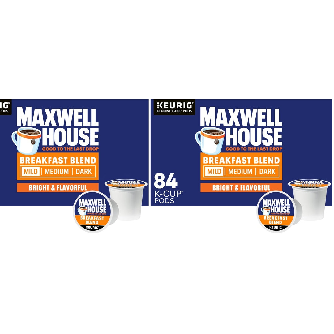 Maxwell House House Blend Medium Roast K-Cup Coffee Pods, 84 ct Box
