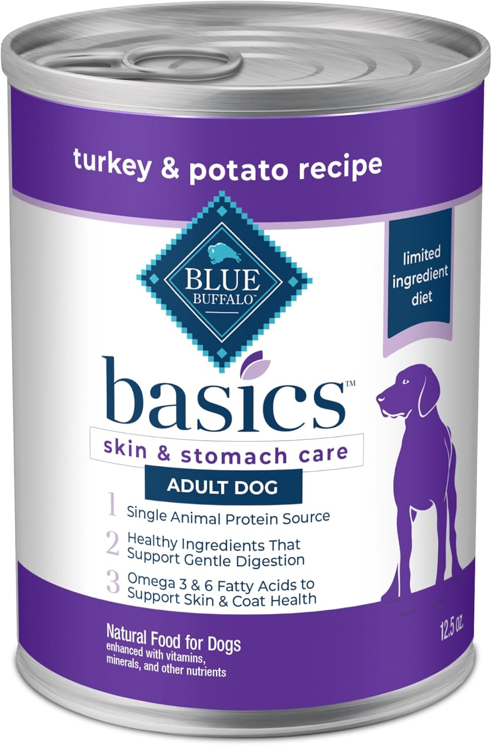 Blue Buffalo Delights Small Breed Natural Wet Dog Food, Rotisserie Chicken Flavor in Gravy, 3.5-oz Cups, 12 Count