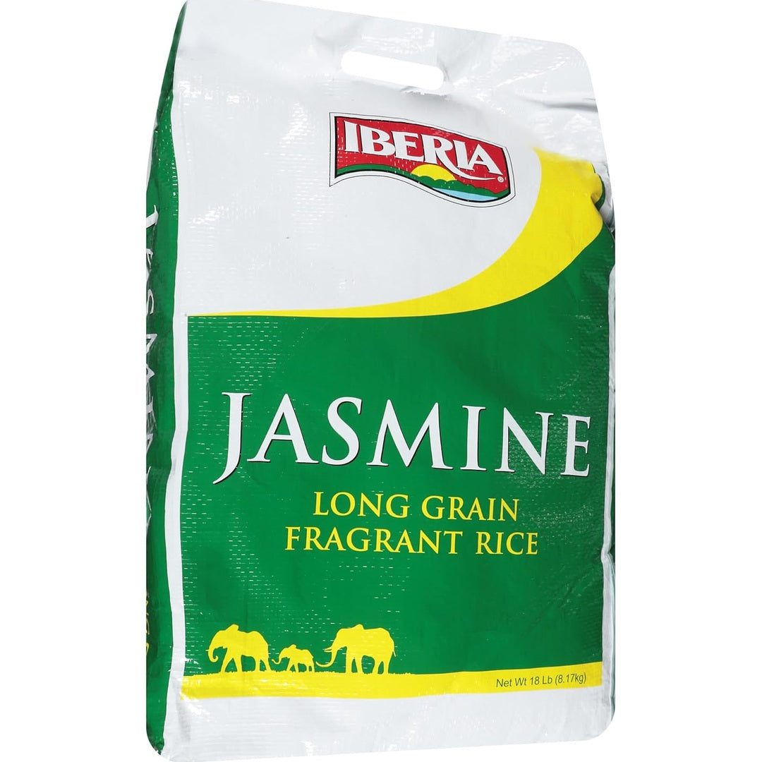 Iberia Jasmine Long Grain Fragrant Rice, 18 Pound