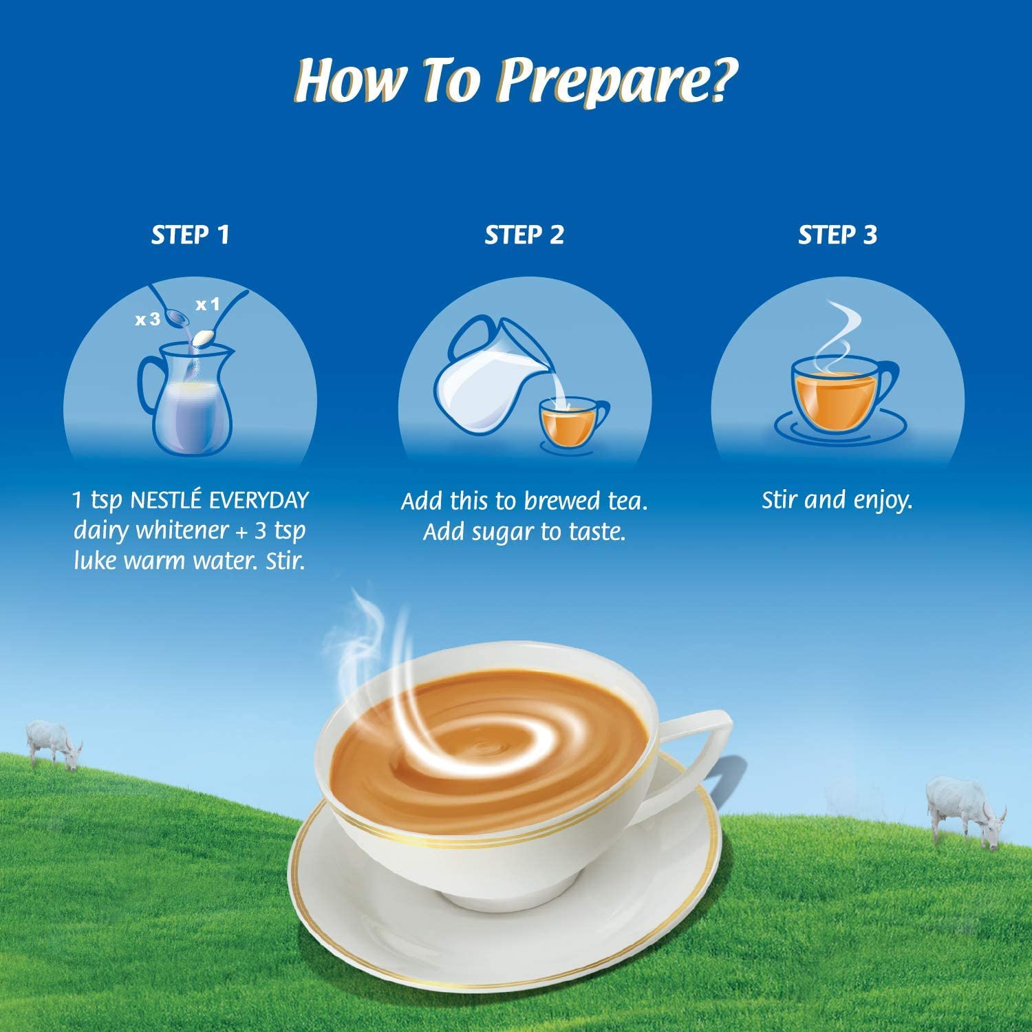 Nestle Everyday Dairy Whitener, 1kg Pouch