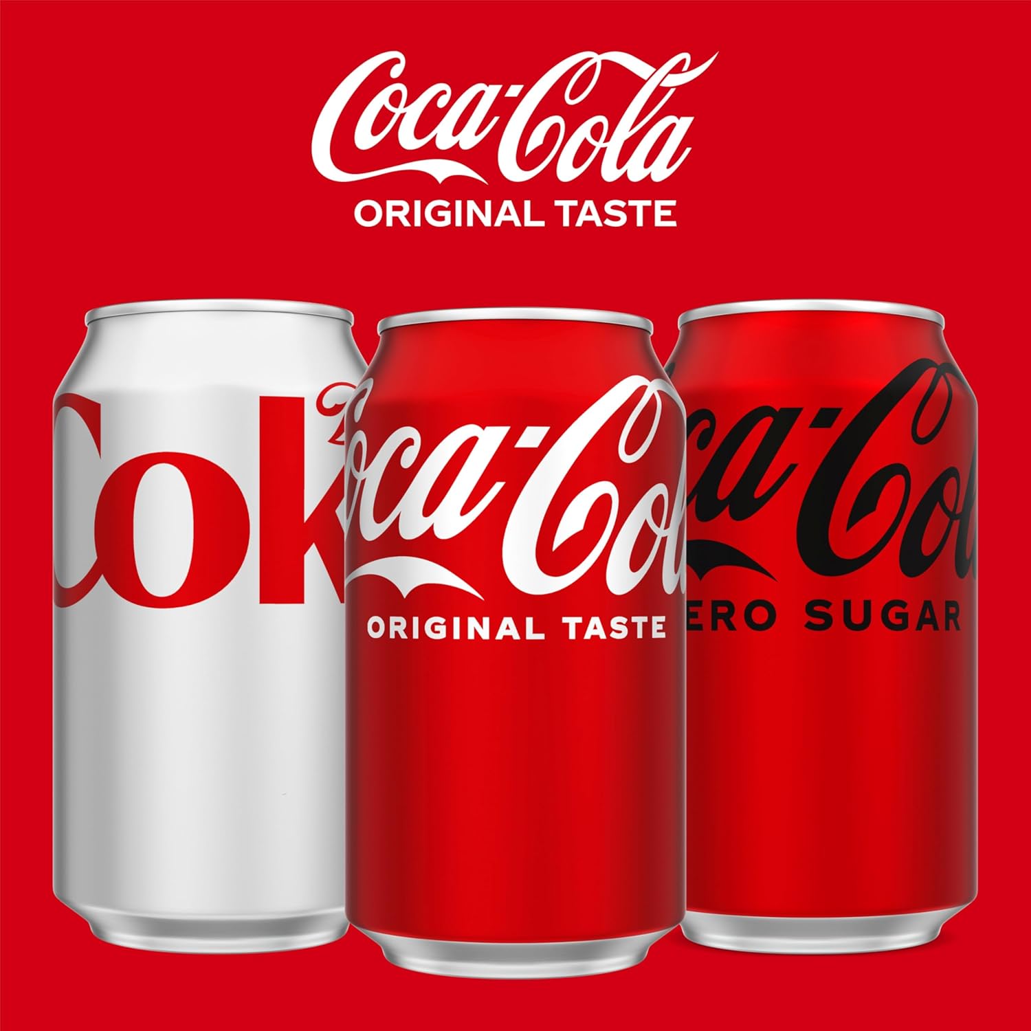 Coca-Cola Fridge Pack Soda Soft Drink, 12 fl oz Cans, 12 Pack - Classic Cola Soda Cans