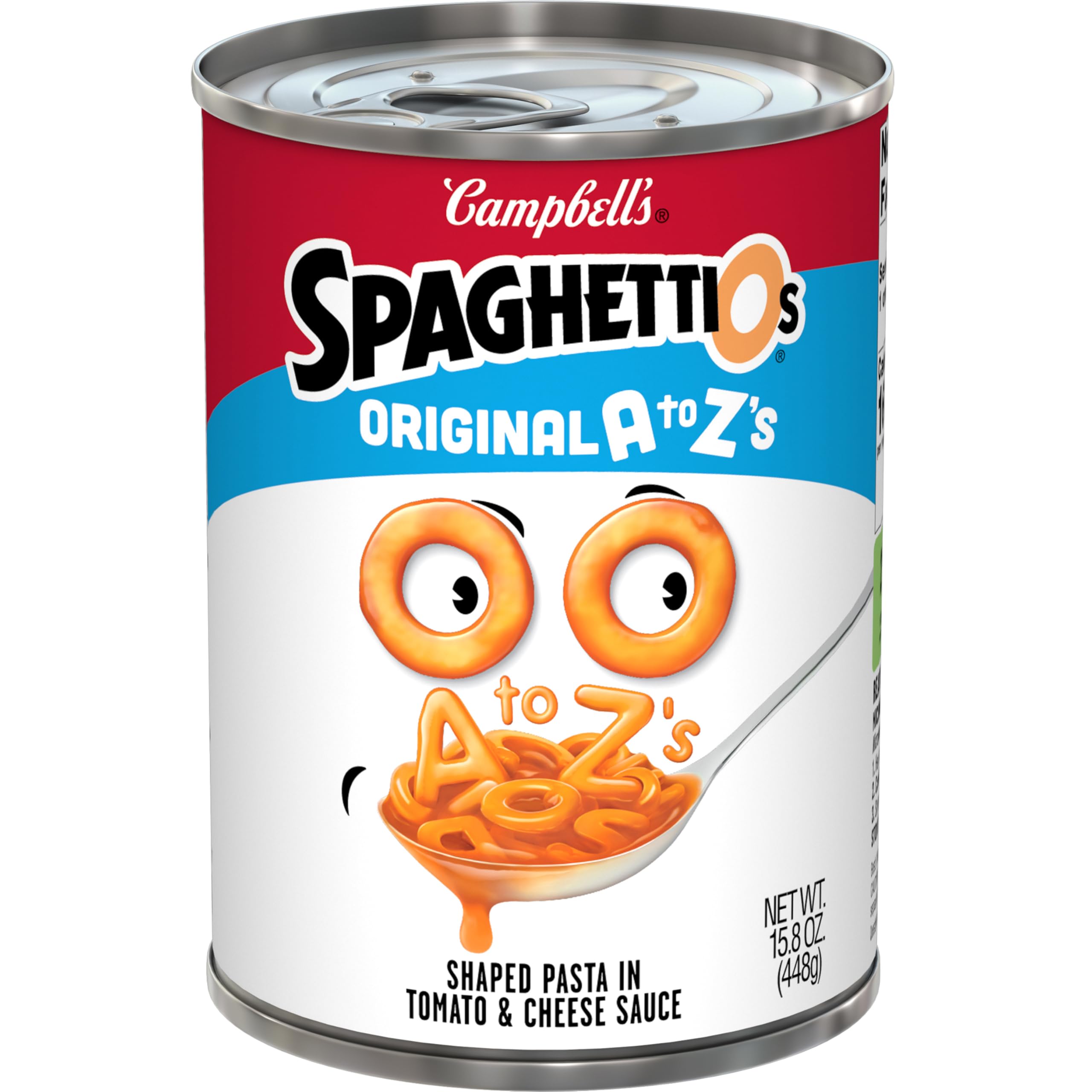 SpaghettiOs Canned Pasta with Meatballs, 15.6 oz Can (12 Pack)