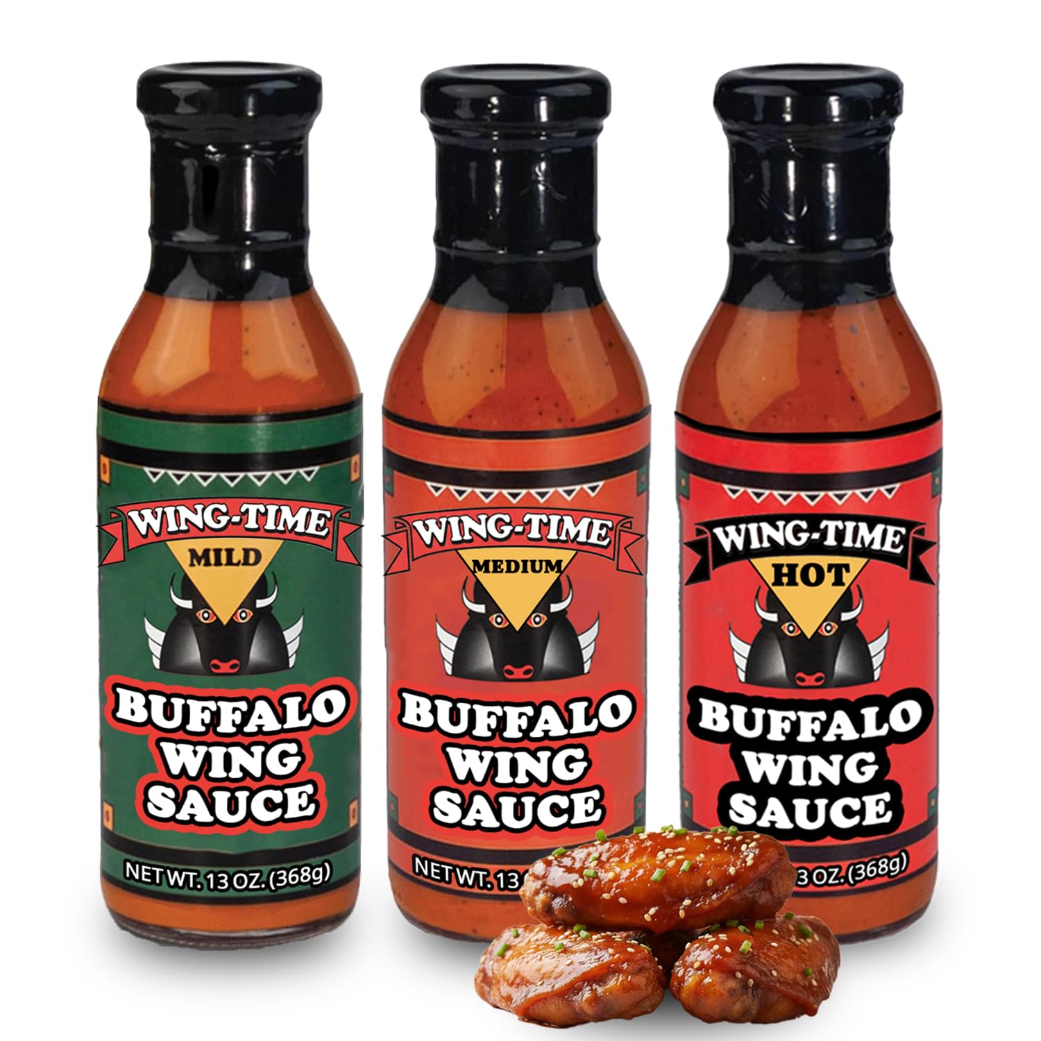 Wing -Time Buffalo Wing Sauce Mild (3)