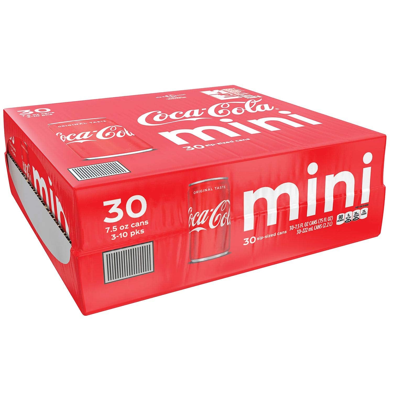 Coca-Cola Fridge Pack Soda Soft Drink, 12 fl oz Cans, 12 Pack - Classic Cola Soda Cans