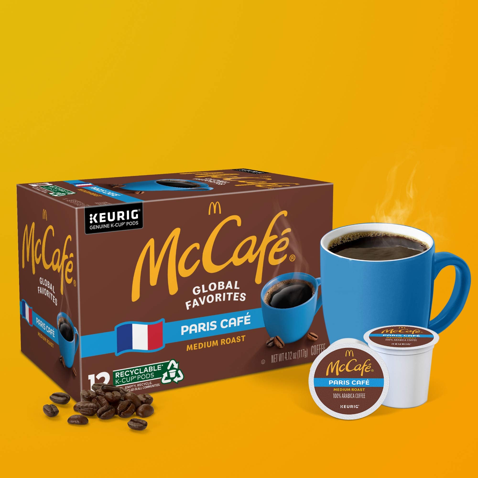 McCafe Premium Roast Coffee, Keurig Single Serve K-Cup Pods, Medium Roast, 96 Count