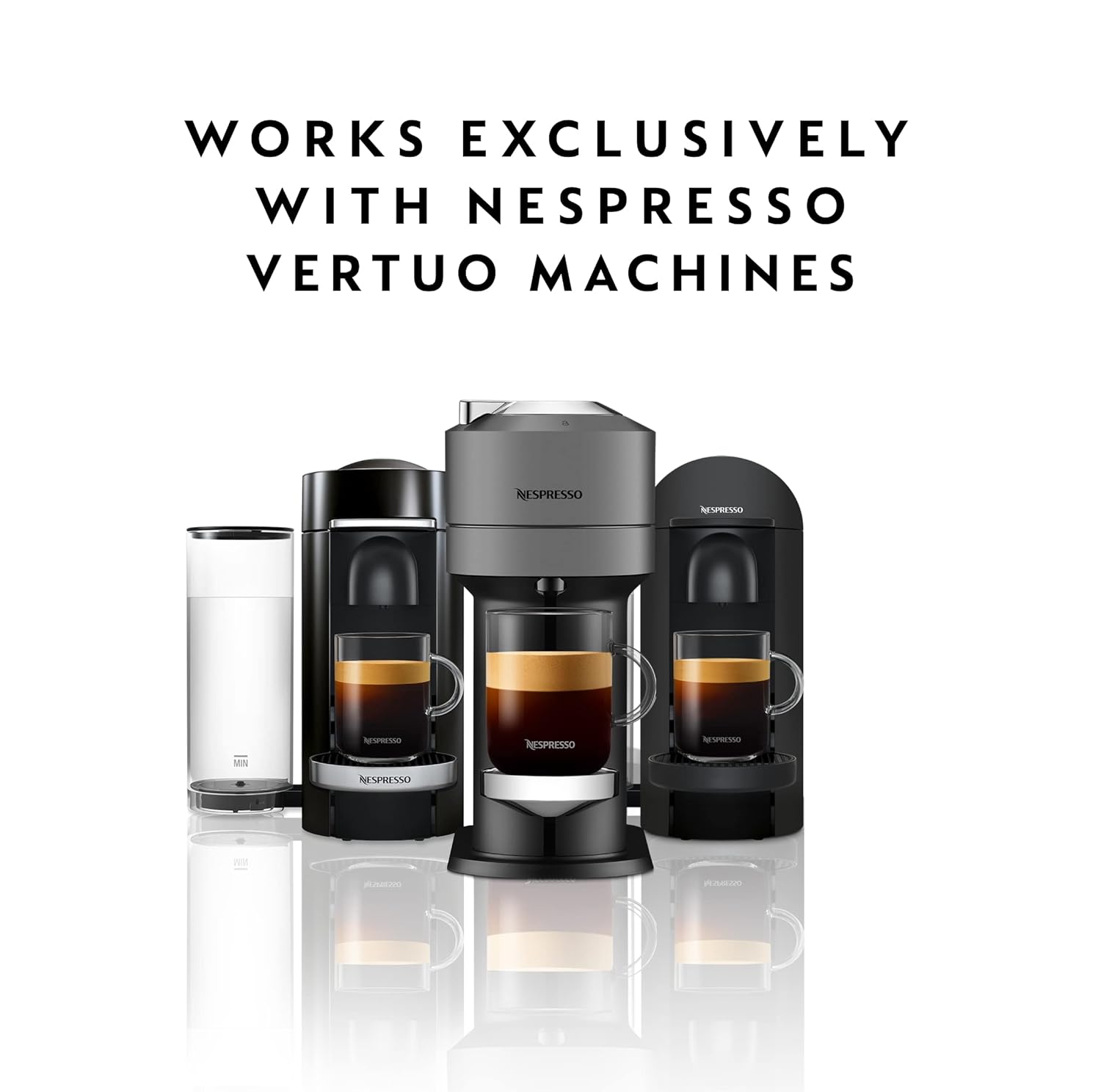 Nespresso Capsules Vertuo, Melozio, Medium Roast Coffee, 30 Count Coffee Pods