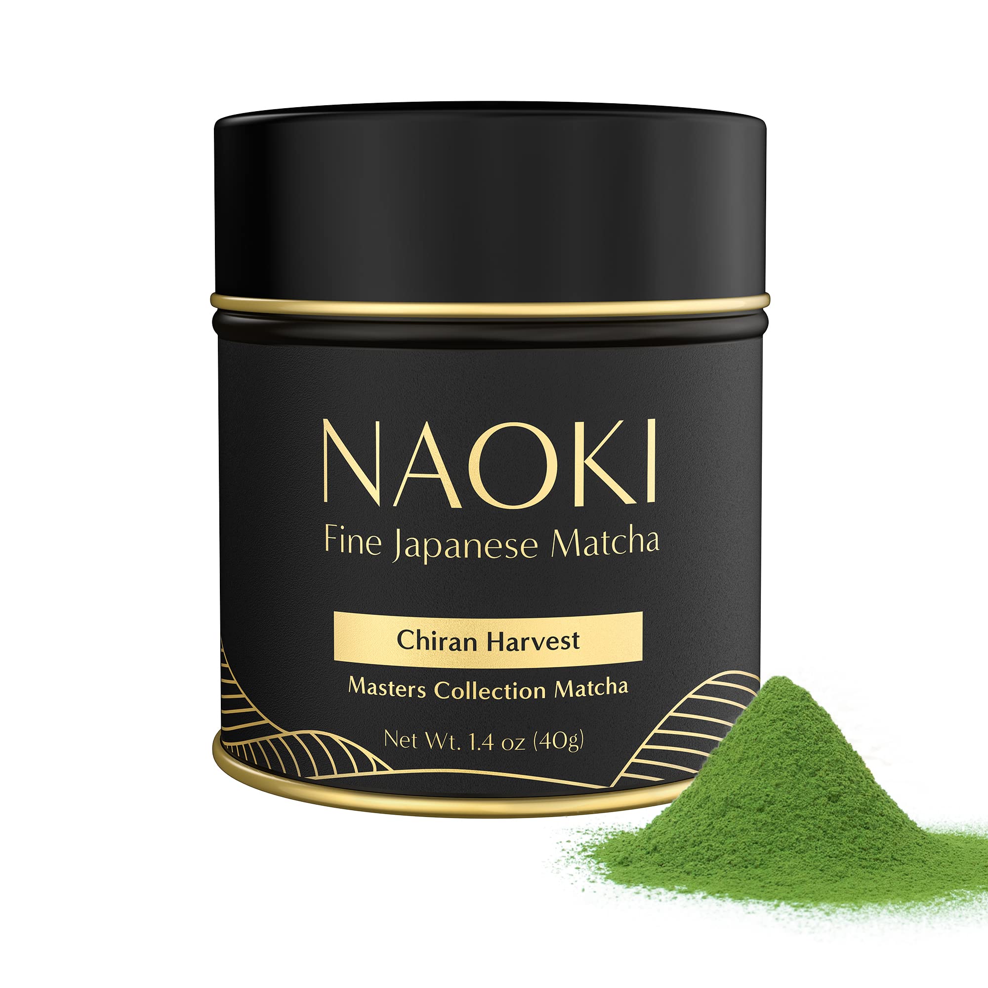 Naoki Matcha Superior Ceremonial Blend – Authentic Japanese First Harvest Ceremonial Grade Matcha Green Tea Powder from Uji, Kyoto (40g / 1.4oz)