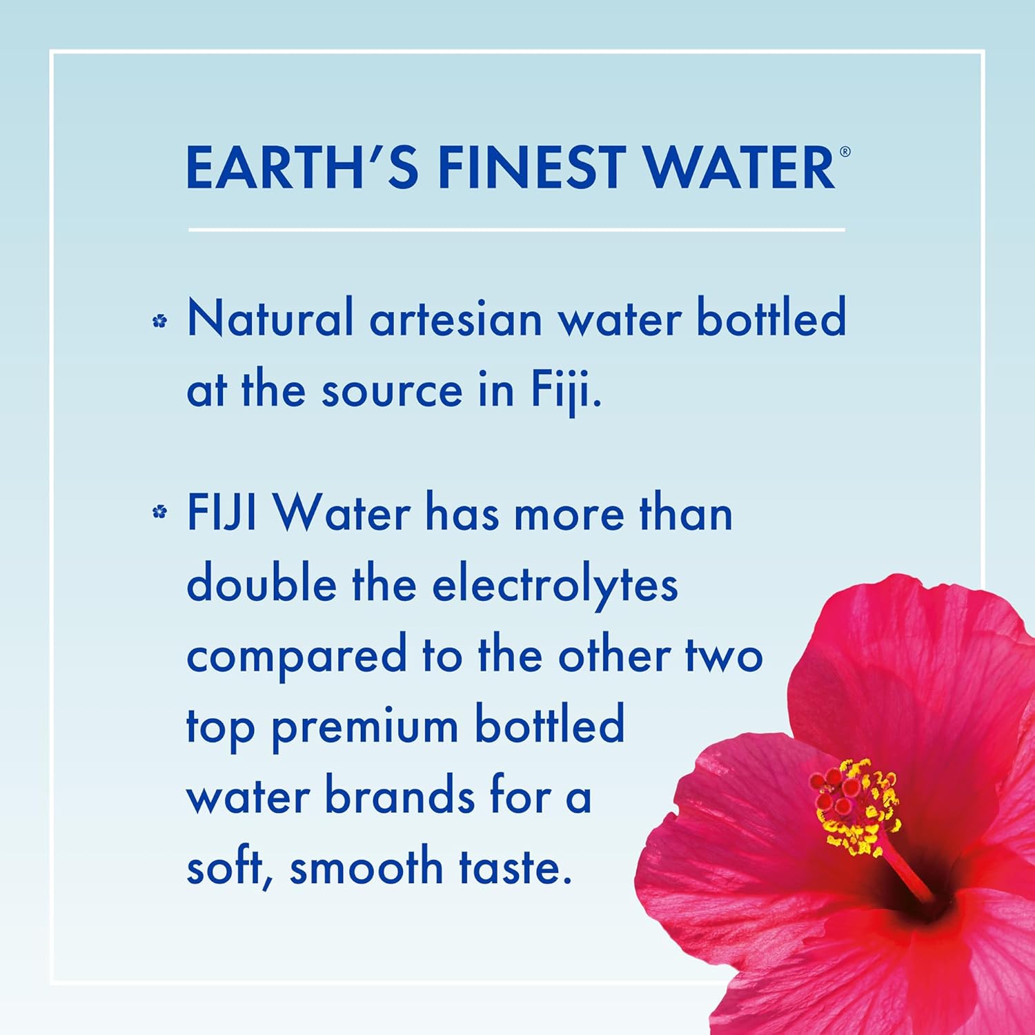 FIJI Natural Artesian Bottled Water 500mL / 16.9 Fl Ounce (Pack of 24) - 100% Natural Electrolytes