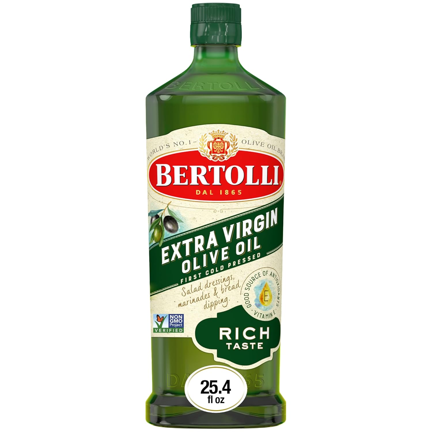 BERTOLLI RICH EXTRA VIRGIN OLIVE OIL 101 OZ (3L)
