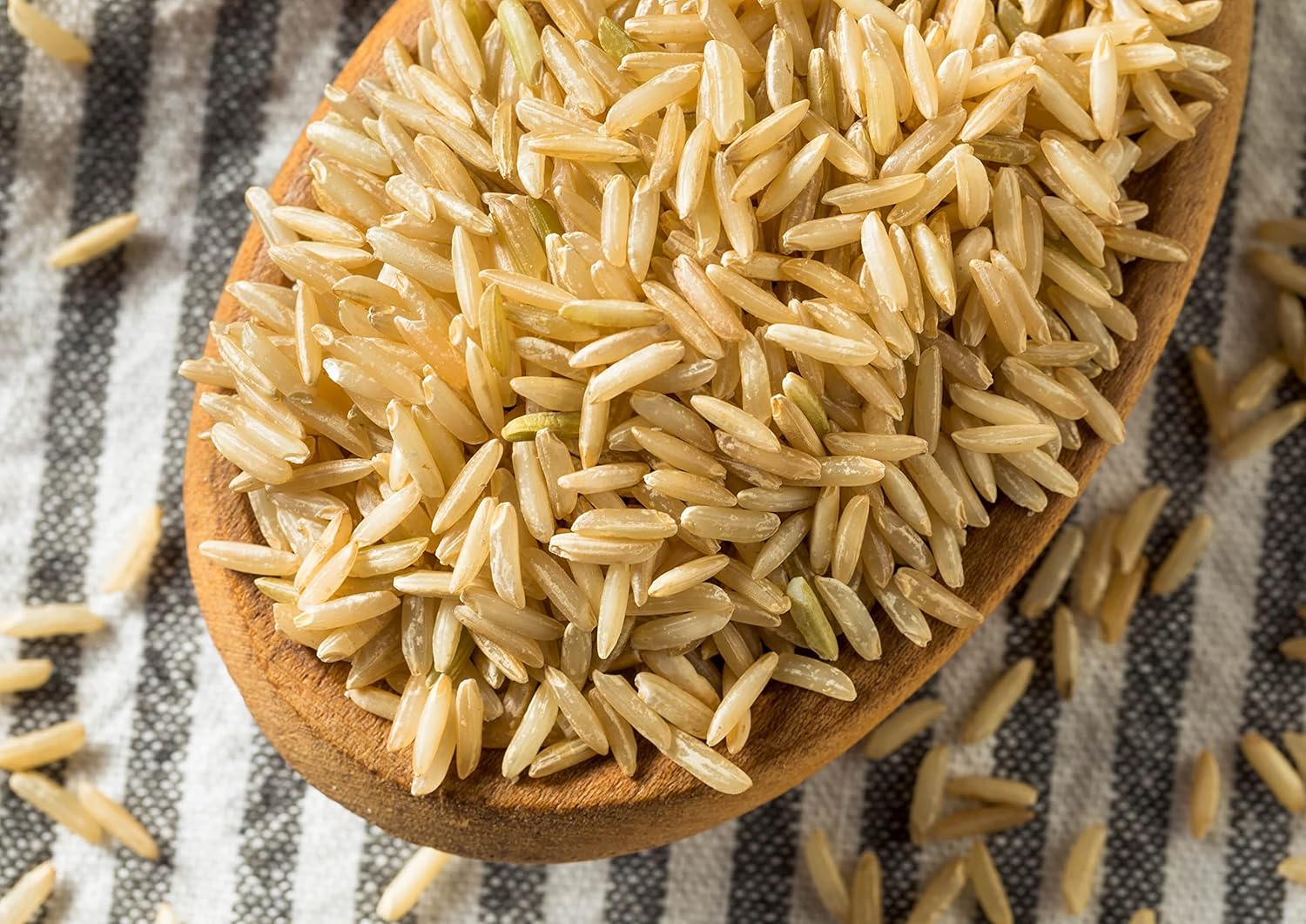 Food to Live Organic Brown Basmati Rice, 5 Pounds Non-GMO, Whole Long-Grain Rice Variety, Fragrant, Kosher, Vegan, Bulk. Less Starch Content. High in Dietary Fiber. Great for Making Stir-Fries