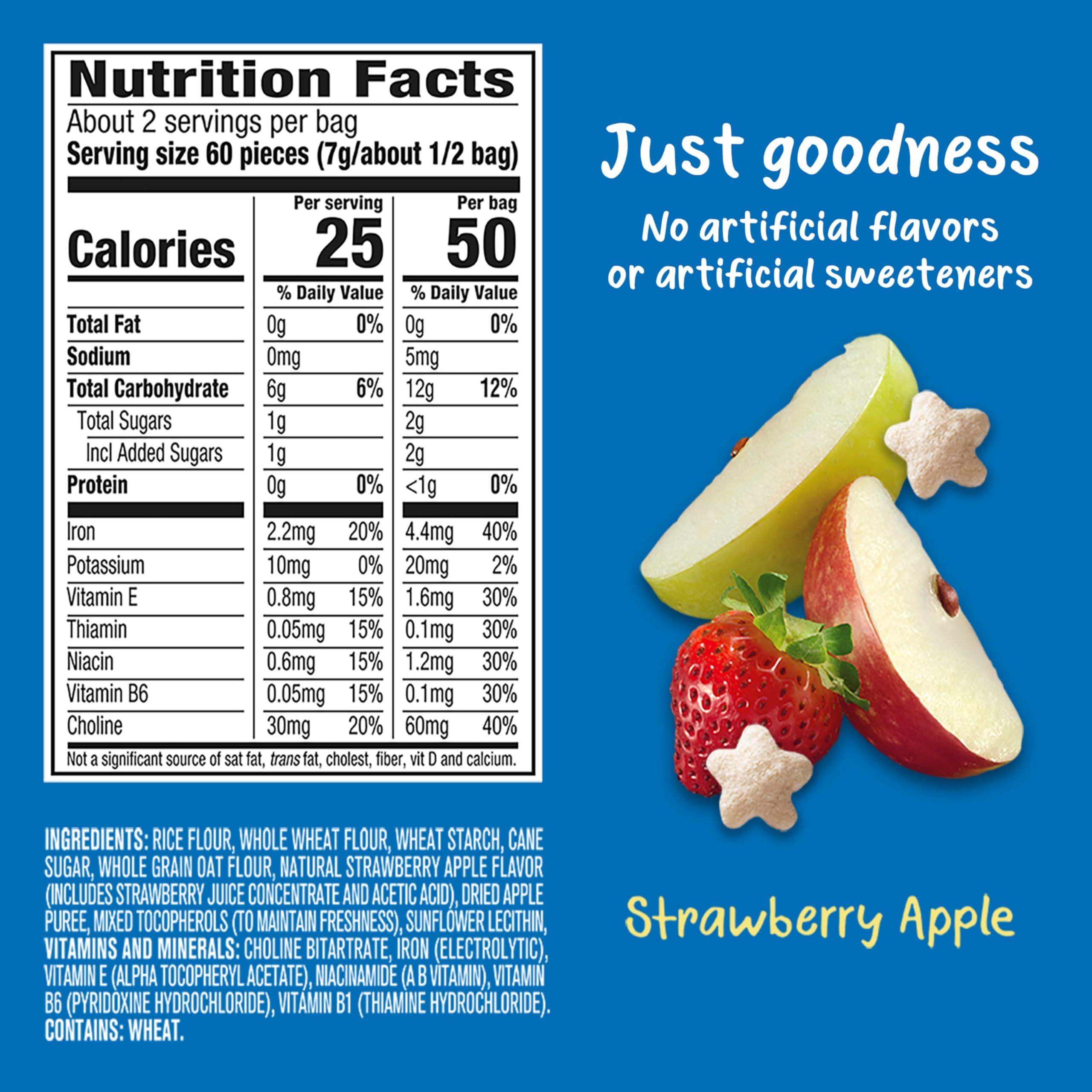 Gerber Baby Snacks Puffs, Blueberry, 1.48 Ounce (Pack of 6)