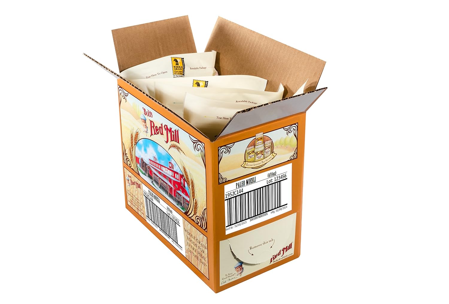 Bob's Red Mill Paleo Muesli, 14oz (Pack of 4) - Non GMO, Gluten Free, Vegan, Paleo Friendly, Kosher