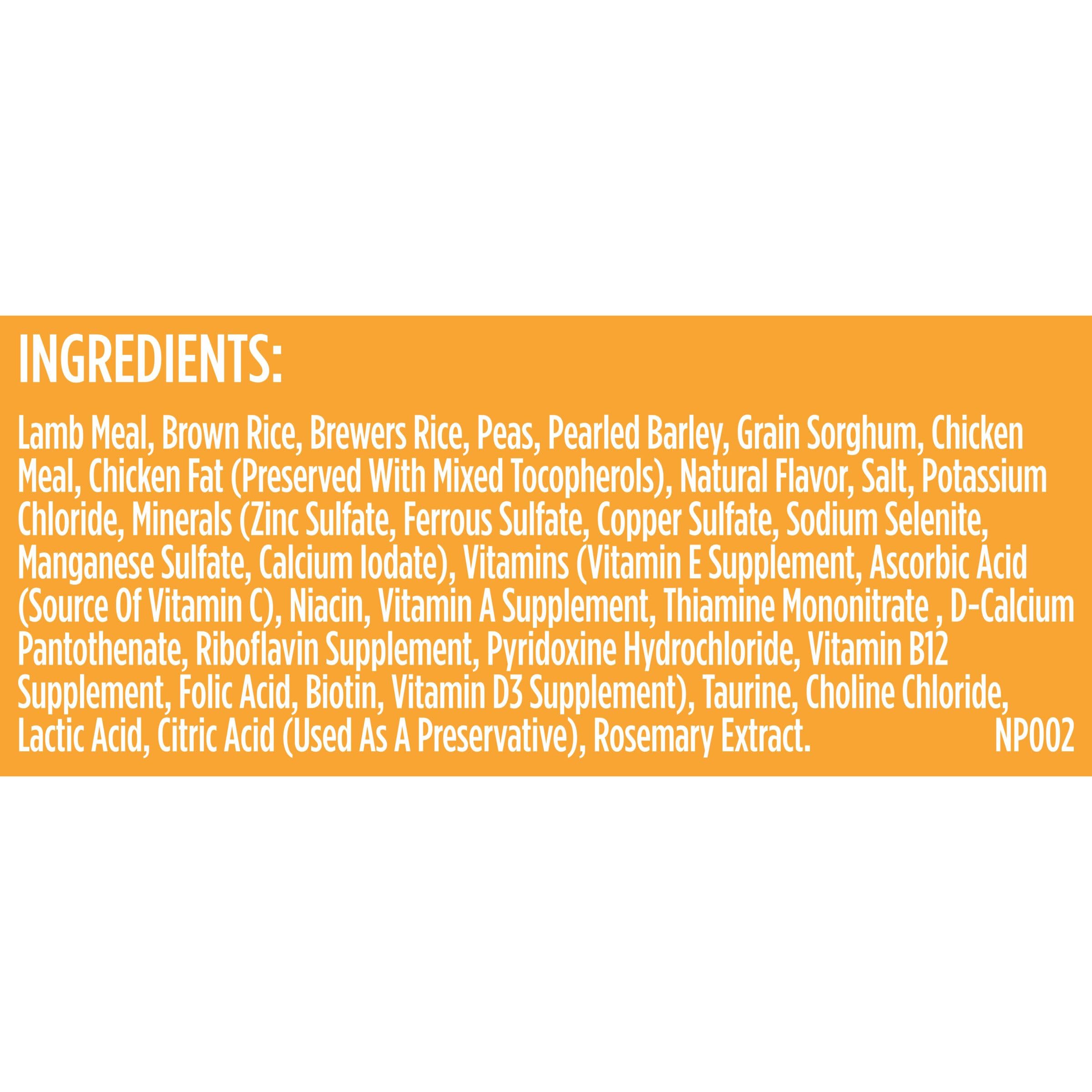 Nutrish Limited Ingredient Lamb Meal & Brown Rice Recipe Dry Dog Food, 14 lb. Bag, Packaging May Vary (Rachael Ray)