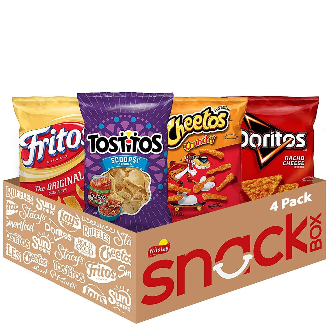 Frito-Lay Ultimate Classic Snacks Package, Variety Assortment of Chips, Cookies, Crackers, & Nuts, (Pack of 40) (Packaging May Vary)