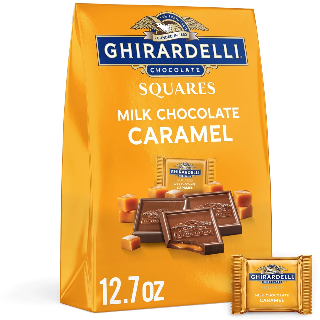 GHIRARDELLI Premium Chocolate Assortment SQUARES Gift Box, 29.6 oz