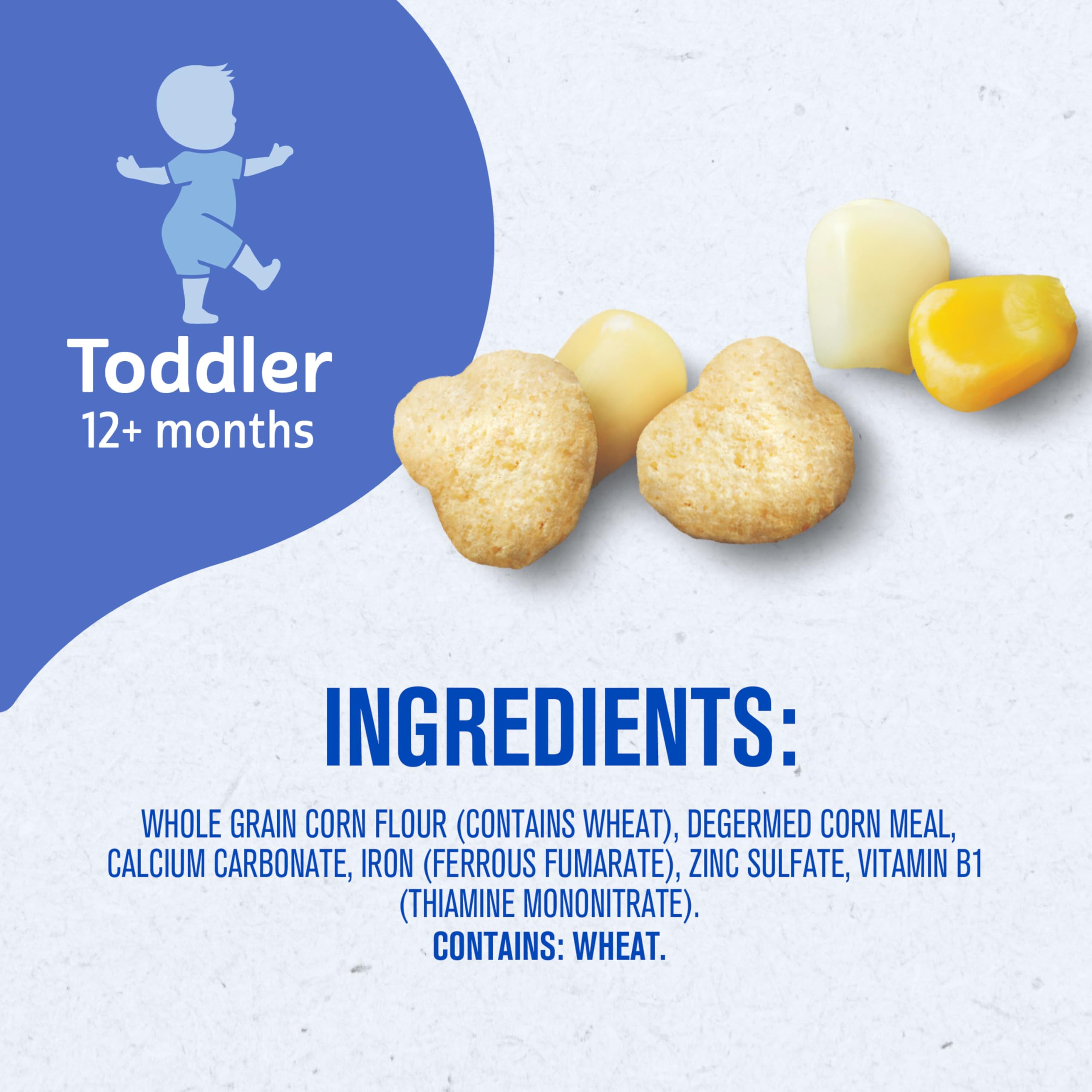 Gerber Baby Snacks Puffs, Blueberry, 1.48 Ounce (Pack of 6)