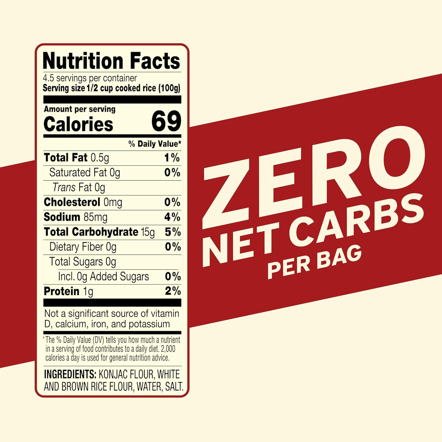 It’s Skinny Fettuccine Pasta – Low Carb Pasta, Gluten Free, Keto & Vegan-Friendly, Shirataki Konjac, Sugar-Free, High in Fiber, Only 4.5 Calories Per Serving, Ready in 2 Minutes (6 Packs)