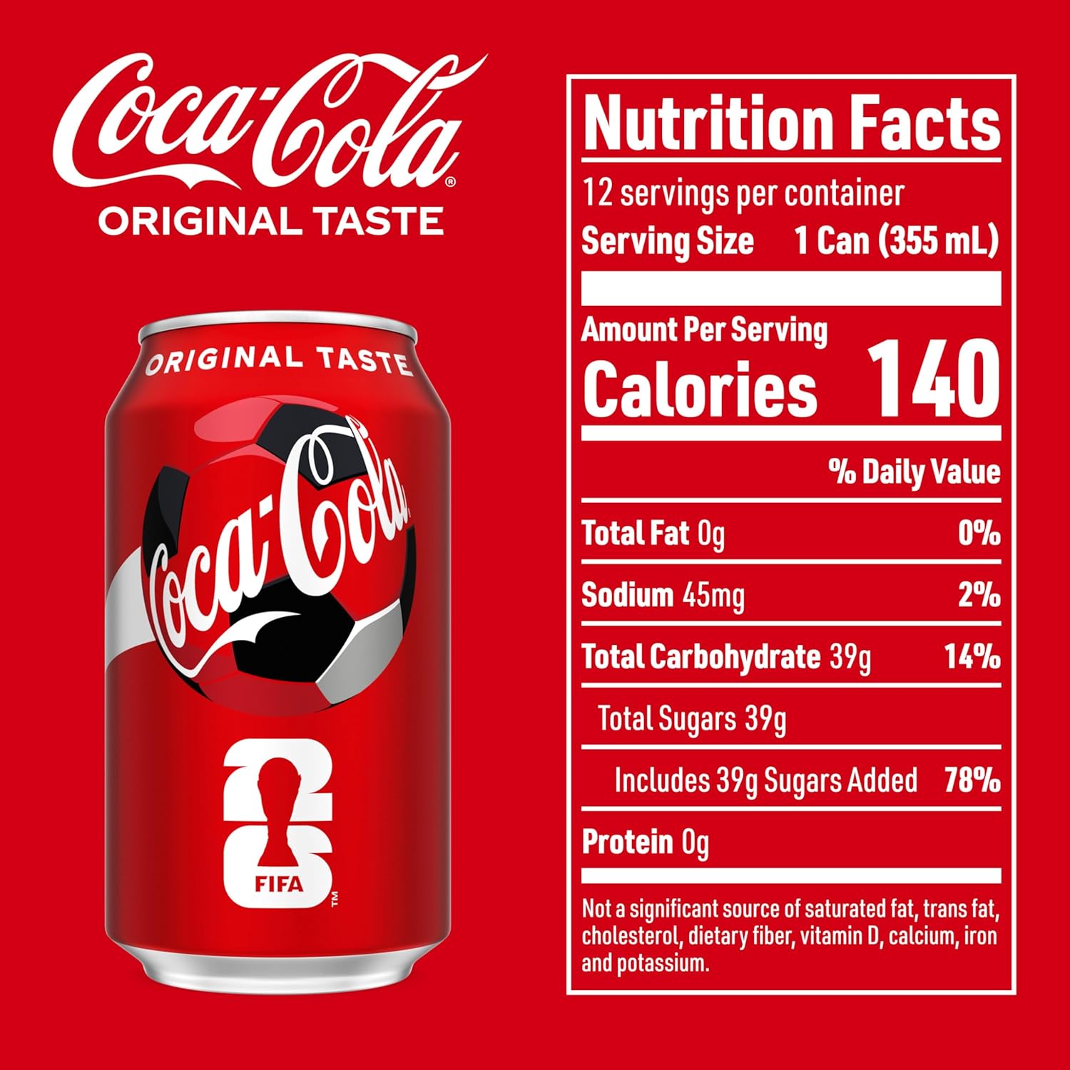 Coca-Cola Fridge Pack Soda Soft Drink, 12 fl oz Cans, 12 Pack - Classic Cola Soda Cans