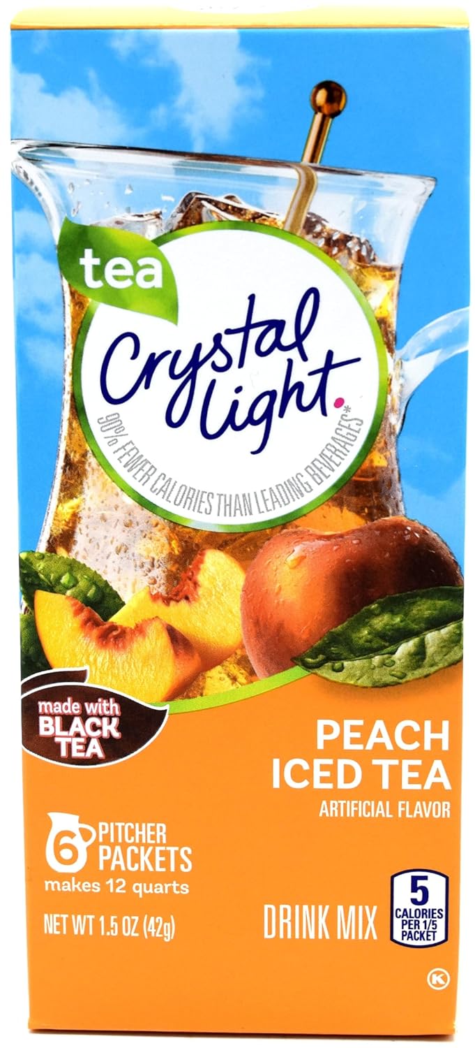 Crystal Light Pink Lemonade Drink Mix (8-Quart), 1.9-Ounce Canisters (Pack of 4)