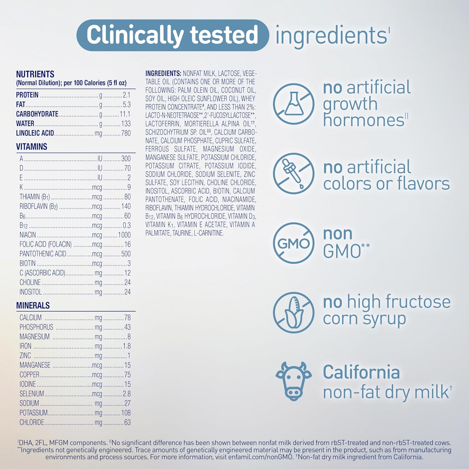 Enfamil Optimum (Enspire), Our Closest Formula to Breast Milk, Immune-Supporting Lactoferrin and Brain-Supporting DHA Baby Formula, Powder 30 Oz Refill, Pack of 4