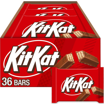 KIT KAT Milk Chocolate Wafer Candy Bars, 1.5 oz (36 Count)