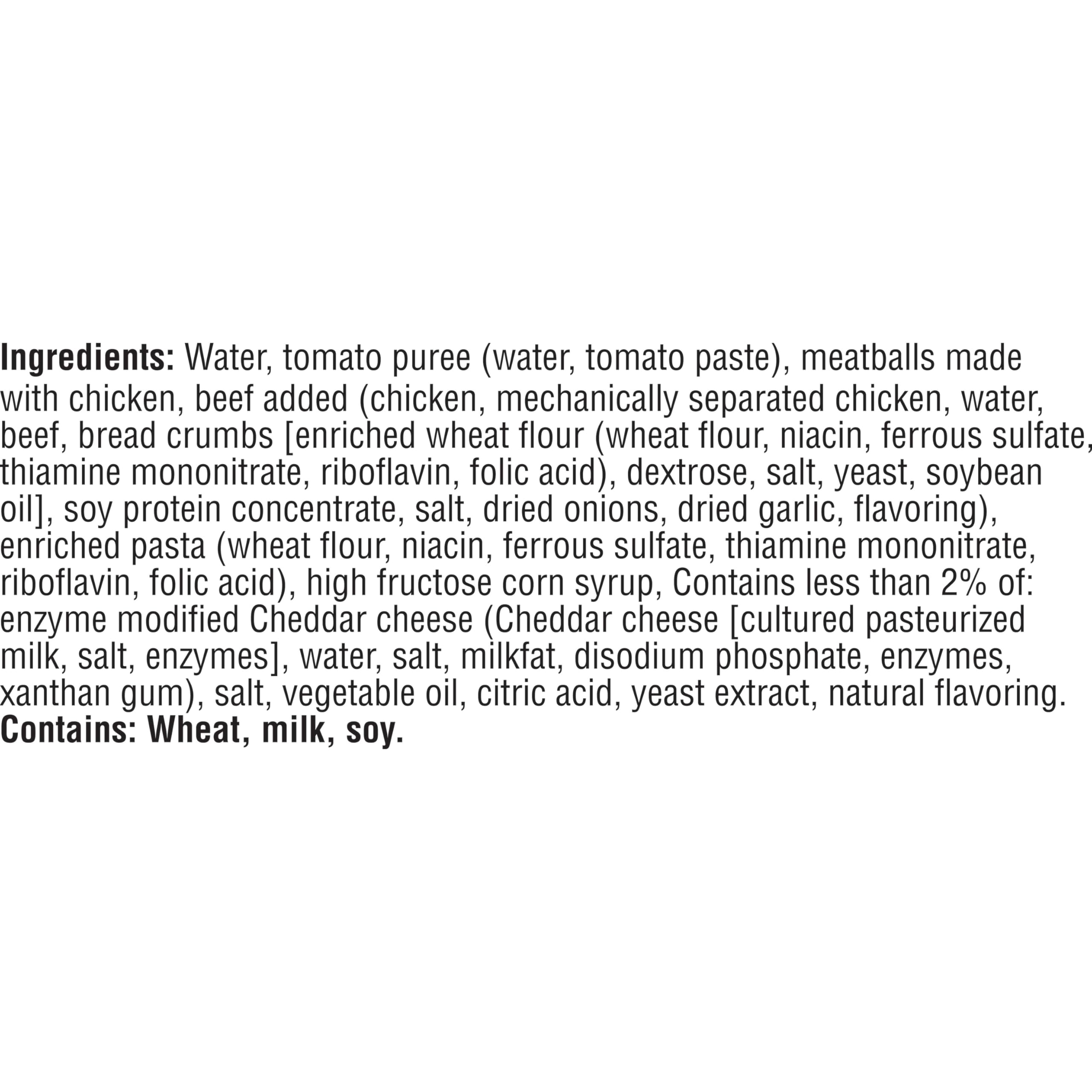 SpaghettiOs Canned Pasta with Meatballs, 15.6 oz Can (12 Pack)