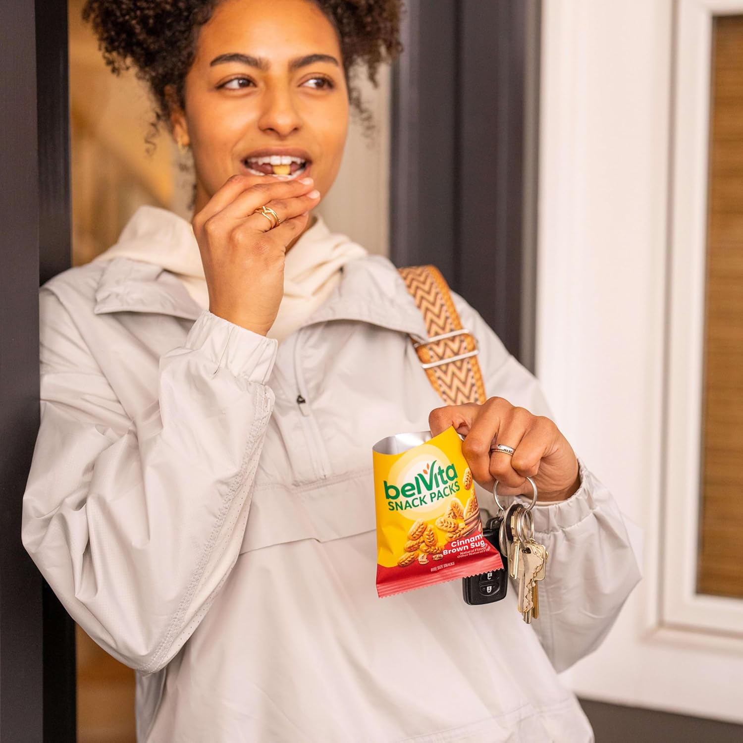 belVita Bite Size Snacks Variety Pack, Blueberry, Chocolate and Cinnamon Brown Sugar Crunchy Bites, 40 Snack Packs