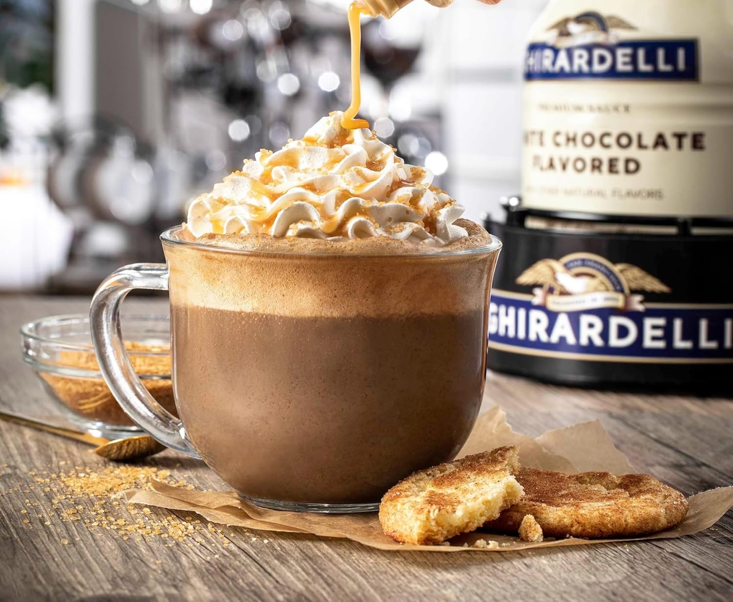 Ghirardelli Sweet Ground White Chocolate Flavor Powder, 3.12 lbs.