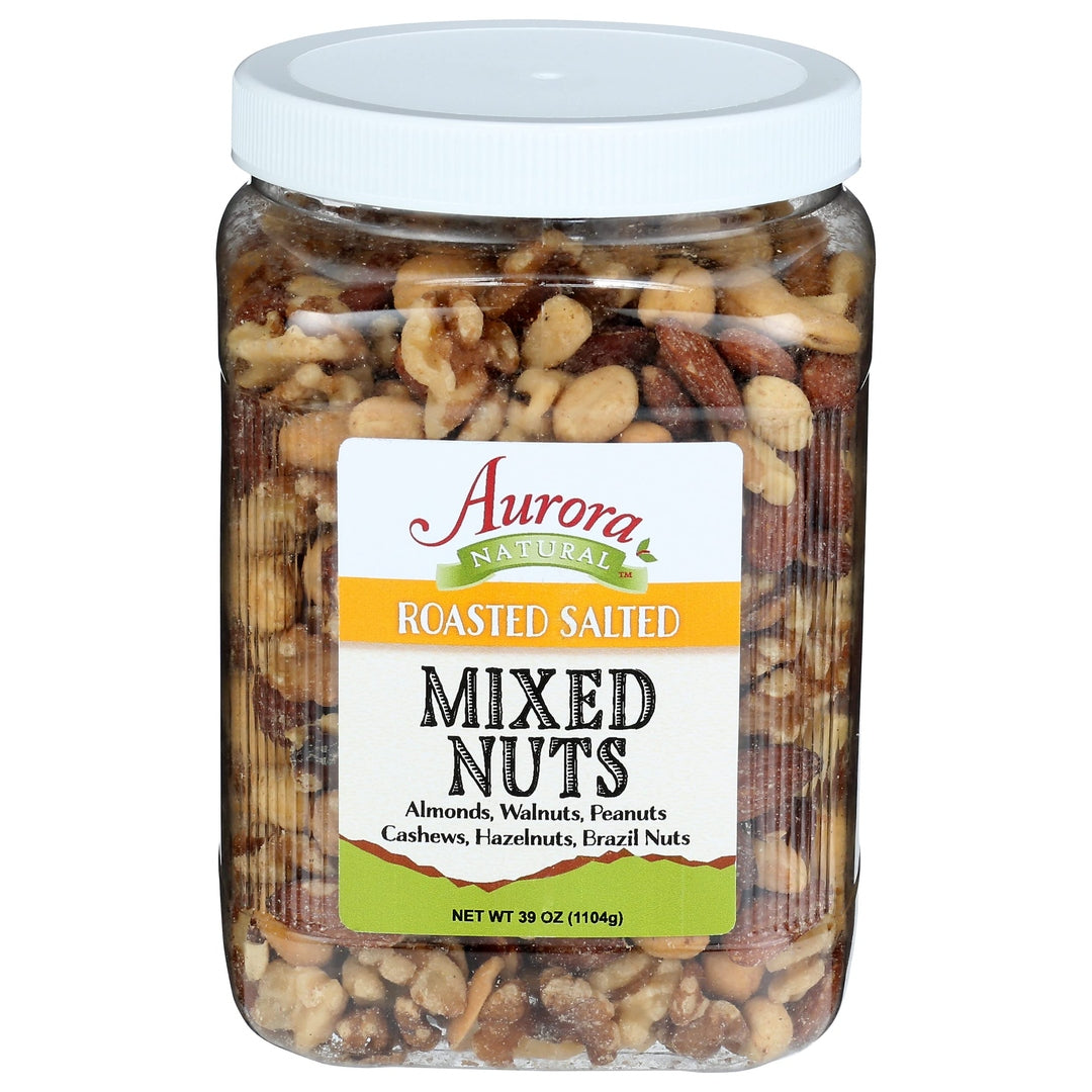 Aurora Products Roasted & Salted Mixed Nuts, 39 Oz
