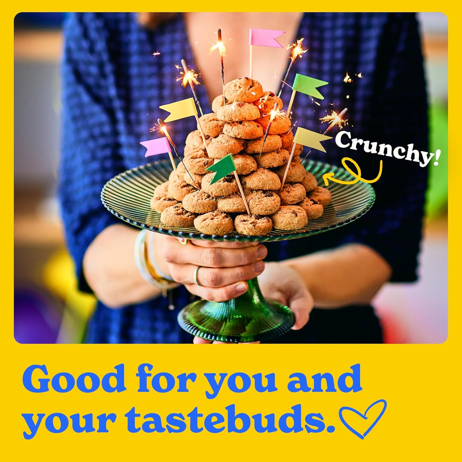 MadeGood Chocolate Chip Crunchy Cookies, 7 Ounce (6 Pouches) Organic and Gluten Free Snacks