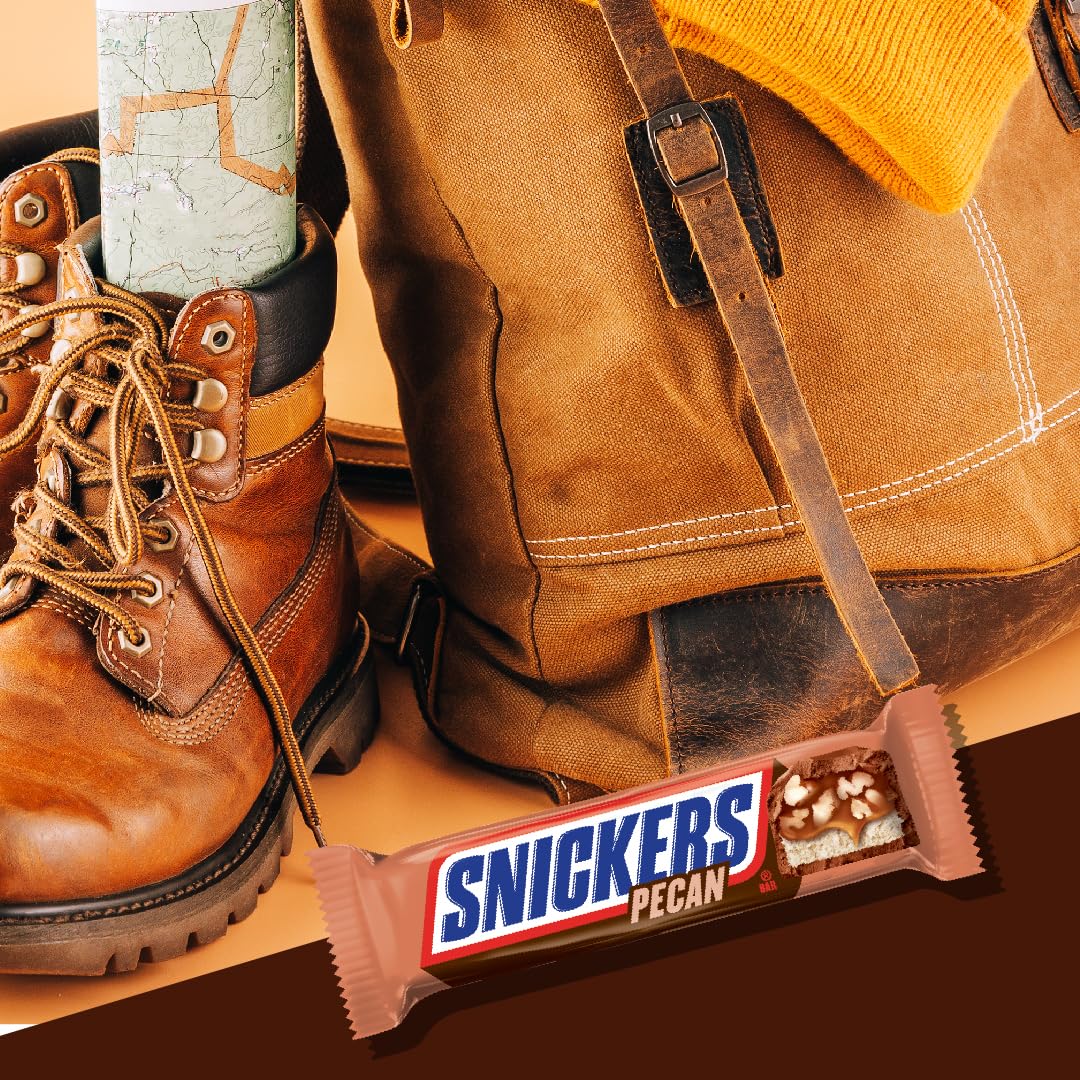 SNICKERS Full Size Bulk Milk Chocolate Candy Bars, 1.86 oz Bar, 48 ct Box