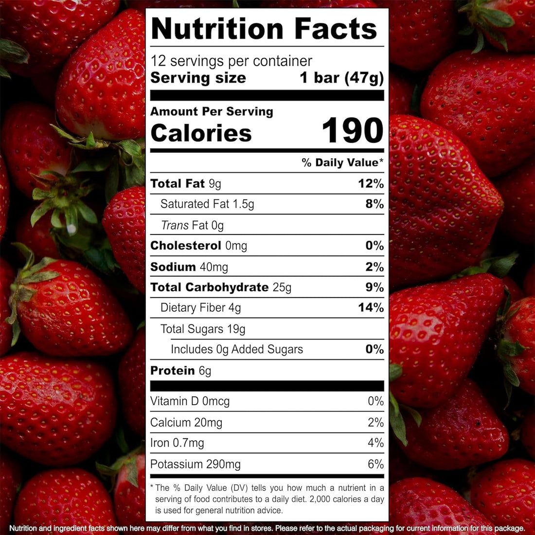 JONESBAR Organic Plant Based Protein Bars | Peanut Butter and Jelly | Fruit & Nut Bar, Kosher, Gluten Free, Breakfast Bars, School Snacks, Vegan Snack & Healthy Snacks for Adults and Kids (Pack of 12)