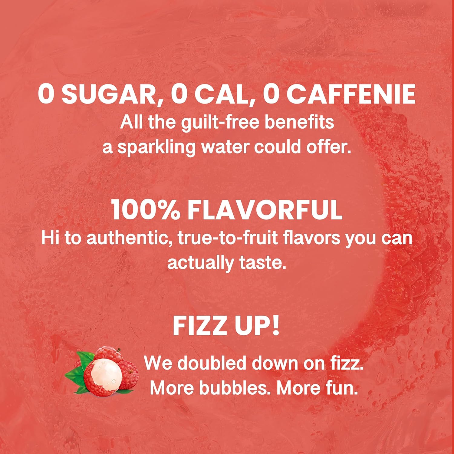 CHI FOREST Lychee Fizzy Sparkling Water (11.16 oz* 24)