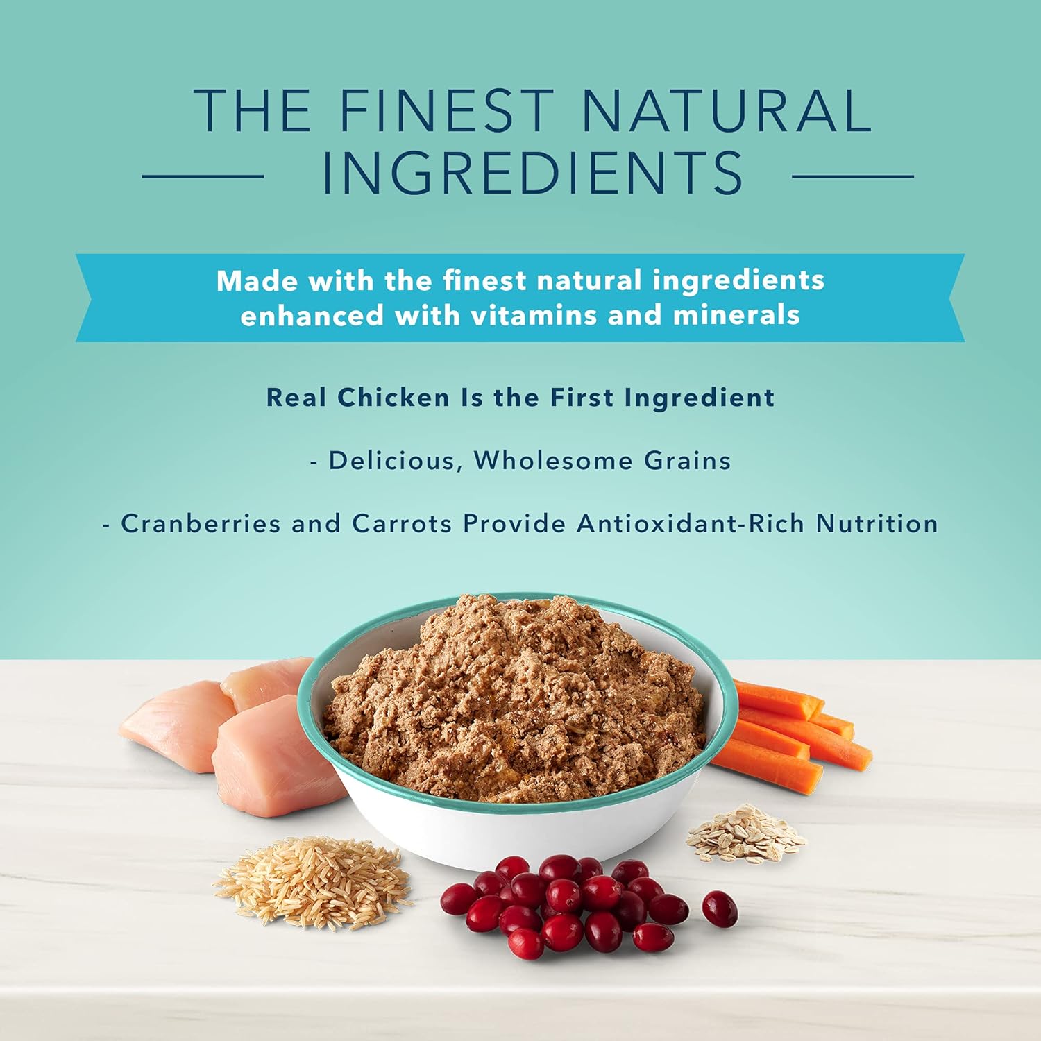 Blue Buffalo True Solutions Small & Mighty Natural Wet Food for Adult Small Breed Dogs, Chicken, 5.5-oz cans (24 Count)