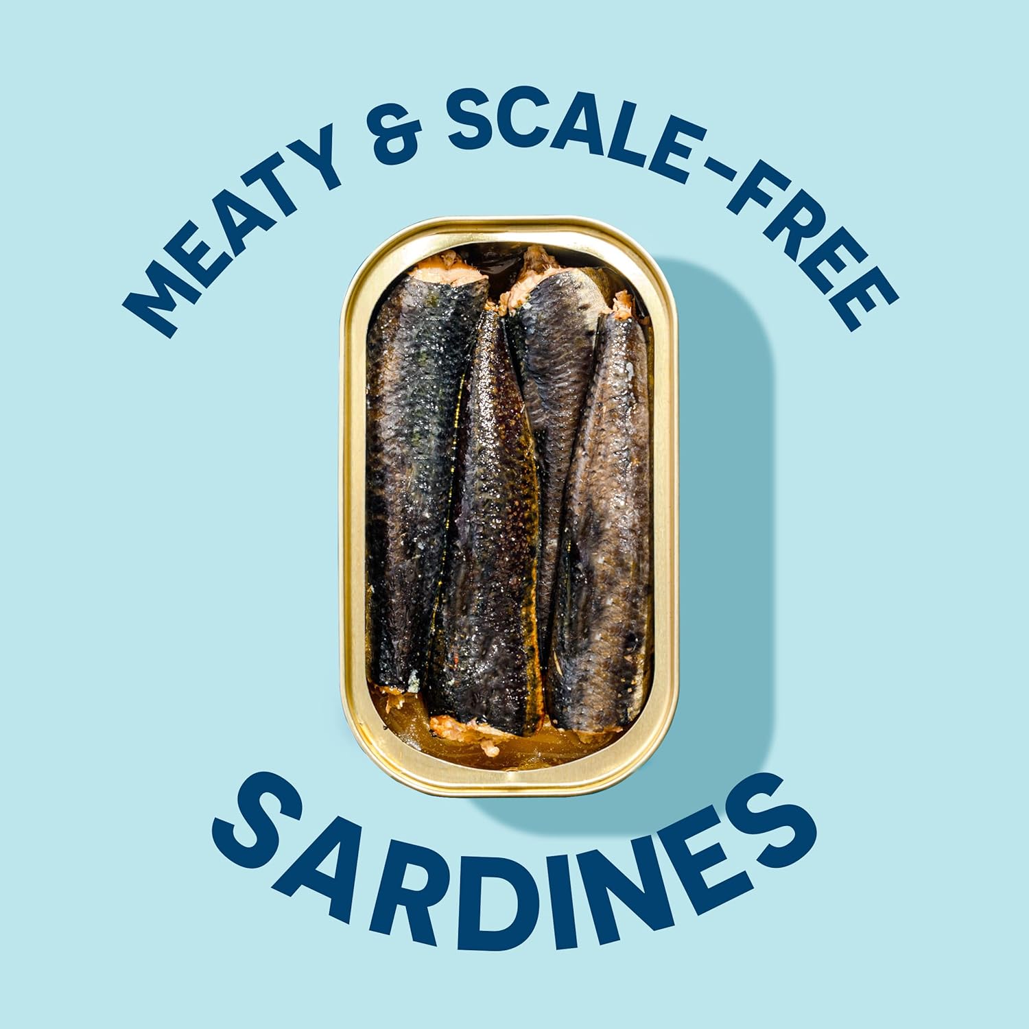 Wild Planet Wild Sardines in Water, No Salt Added, Tinned Fish, Non-GMO, Sustainable 4.4 Ounce , (Pack of 12)