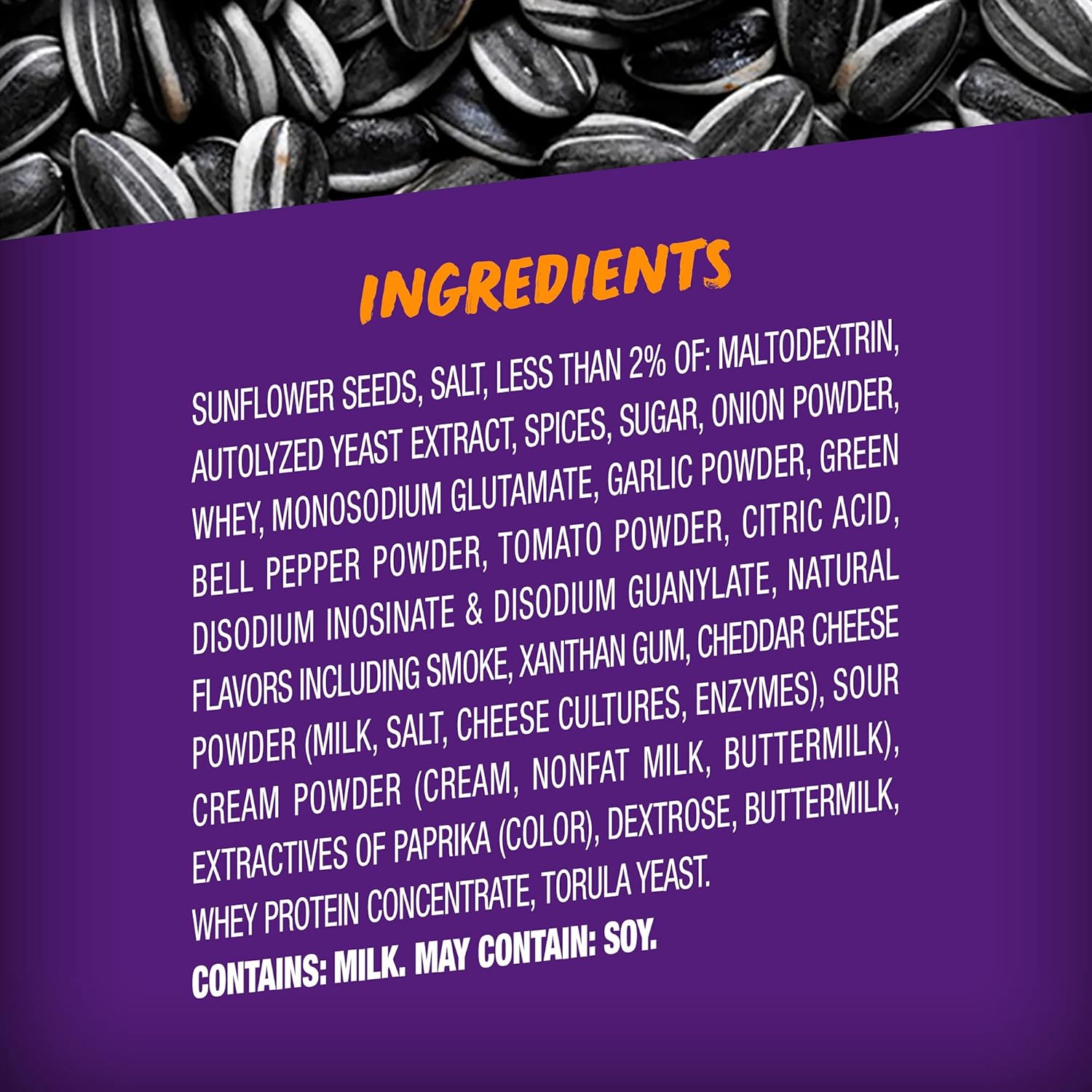 BIGS Sunflower Seeds, Taco Bell Taco Supreme Flavor, 5.35 oz. (Pack of 12)