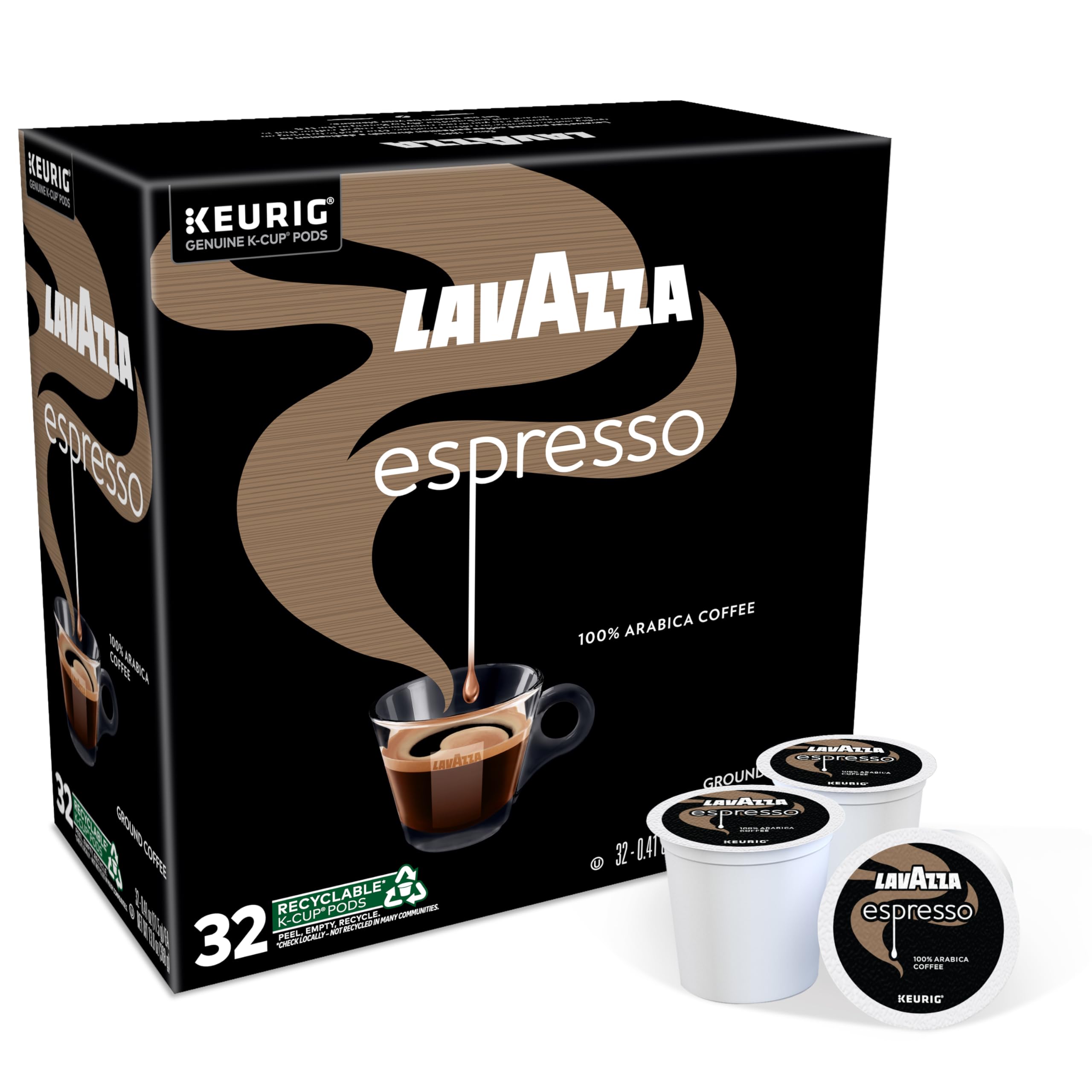 Lavazza Super Crema Whole Bean Coffee, Medium Espresso Roast, Arabica and Robusta Blend, 2.2 lb Bag, Package May Vary (Pack of 1)