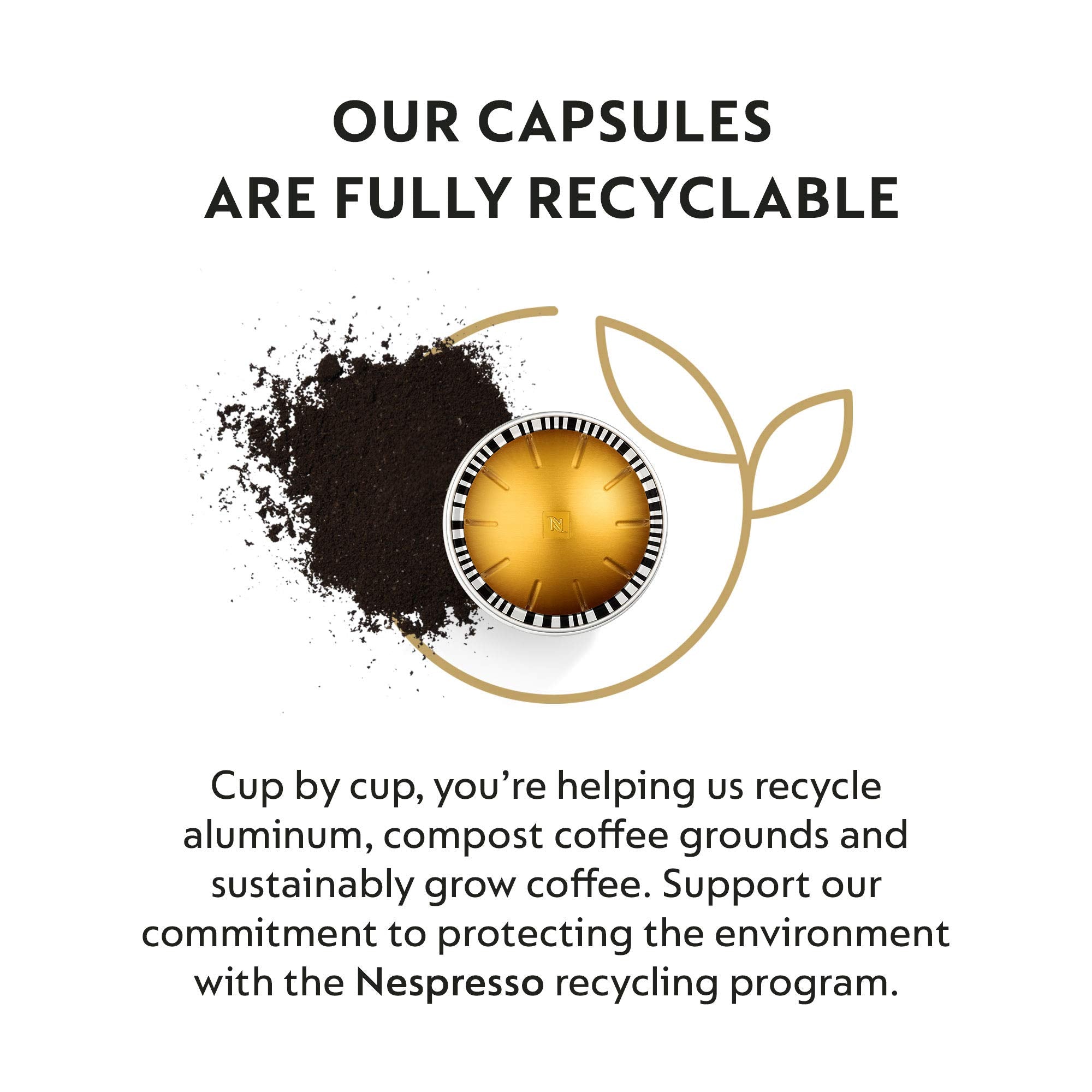 Nespresso Capsules Vertuo, Variety Pack, Medium and Dark Roast Coffee, 30 Count Coffee Pods, Brews 7.8 oz.