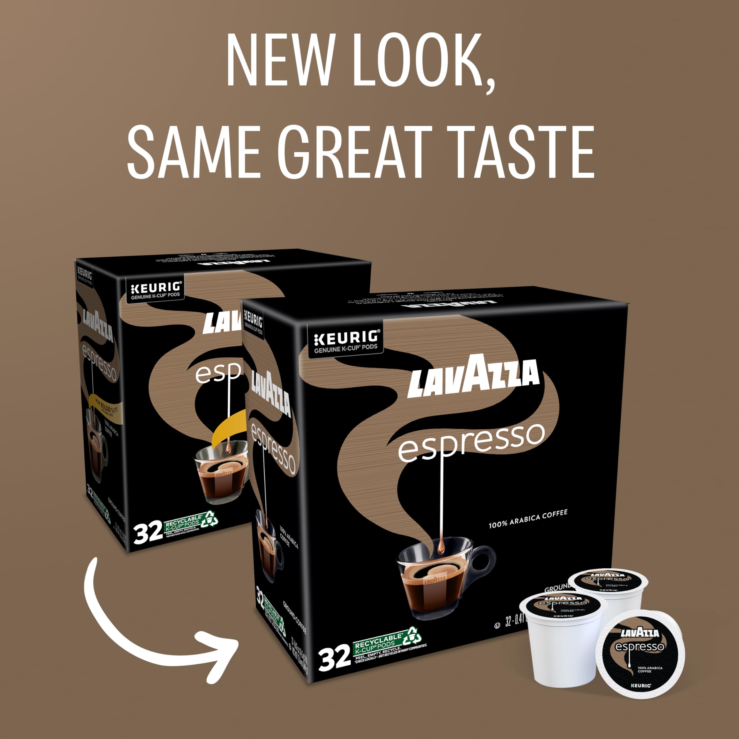 Lavazza Super Crema Whole Bean Coffee, Medium Espresso Roast, Arabica and Robusta Blend, 2.2 lb Bag, Package May Vary (Pack of 1)
