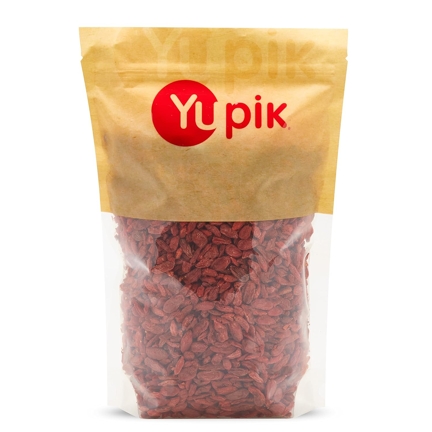 Yupik Organic Dried Goji Berries, 2.2 lb (35.2 oz), Gluten-Free, Non-GMO, Vegan, Dried Fruits, Wolfberries, Sulphite-Free, Superfood, High in Vitamin A & C, Source of Fiber, Ideal for Baking