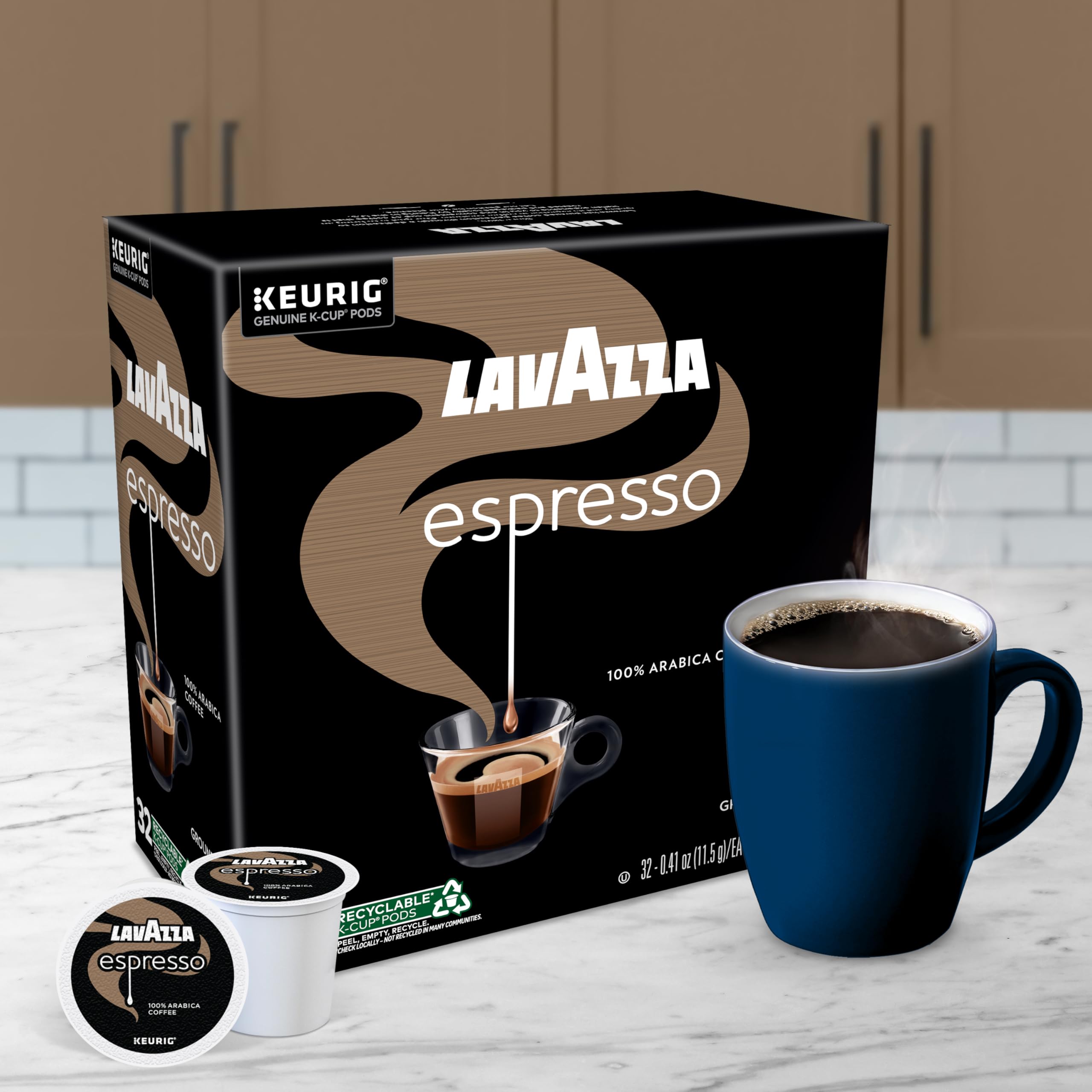 Lavazza Super Crema Whole Bean Coffee, Medium Espresso Roast, Arabica and Robusta Blend, 2.2 lb Bag, Package May Vary (Pack of 1)