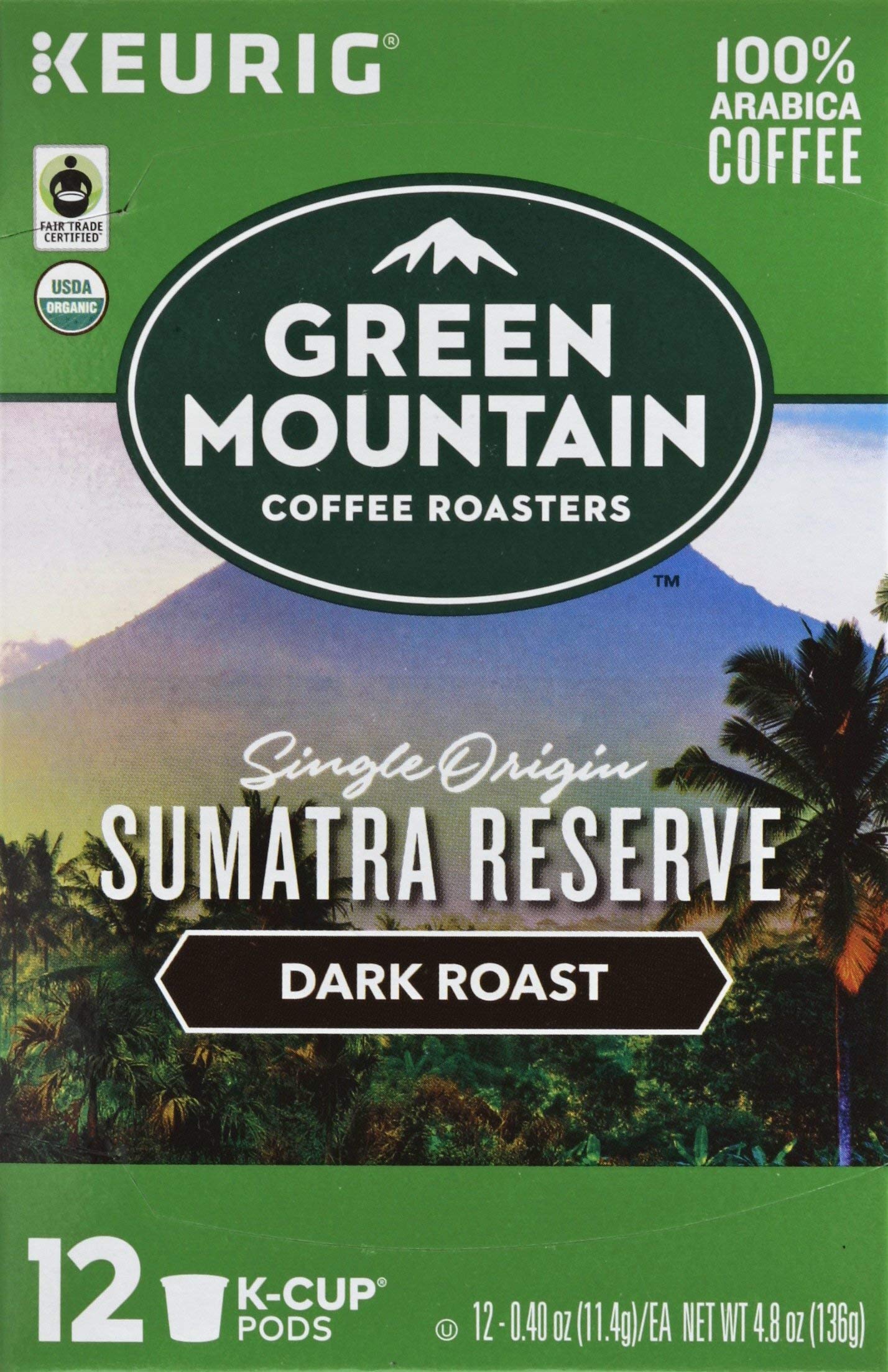 Green Mountain Coffee Roasters Dark Magic Keurig Single-Serve K-Cup Pods, Dark Roast Coffee, 72 Count
