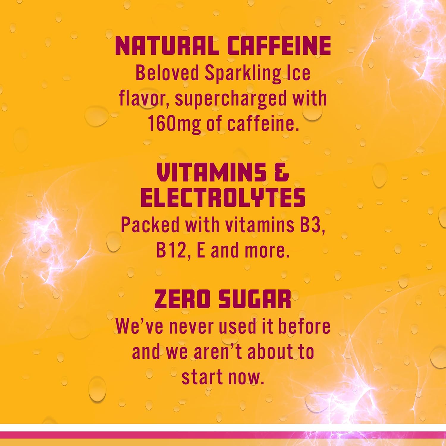 Sparkling Ice Energy Power Punch 12Pk. Energy Drinks with Vitamins + Antioxidants, Zero Sugar. 12 fl oz cans.