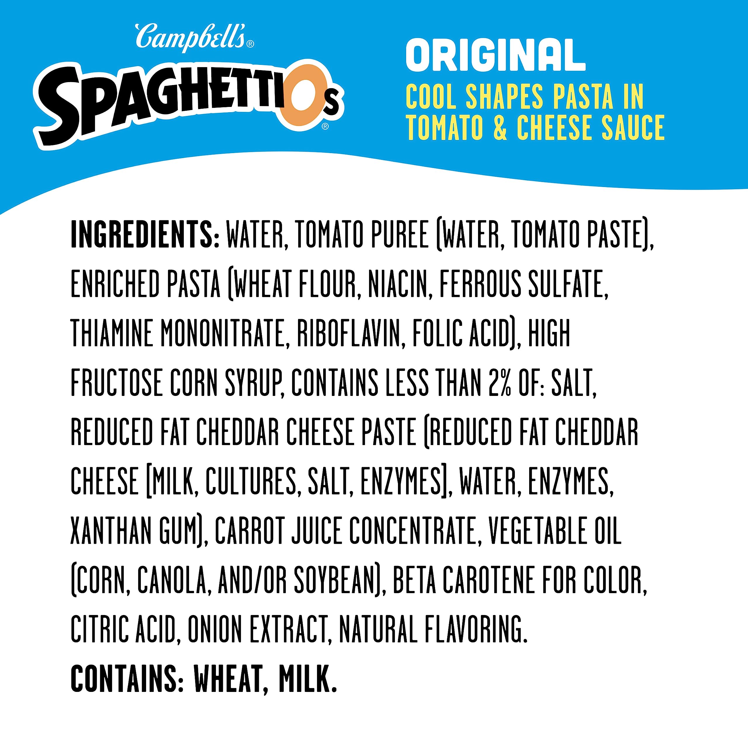 SpaghettiOs Canned Pasta with Meatballs, 15.6 oz Can (12 Pack)