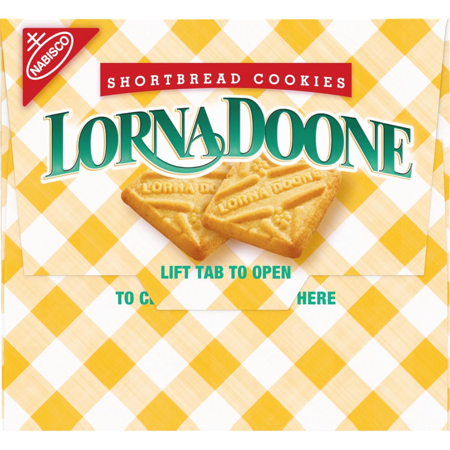 Lorna Doone Shortbread Cookies, 36 Snack Packs (6 Cookies Per Pack, 12 Boxes)