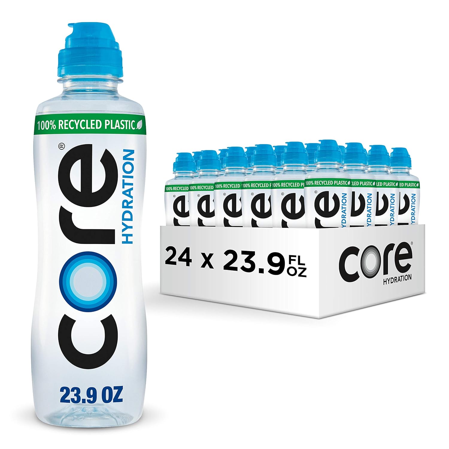 Core Hydration Perfectly Balanced Water, .5 L bottles, 24 Count (4 Packs of 6)