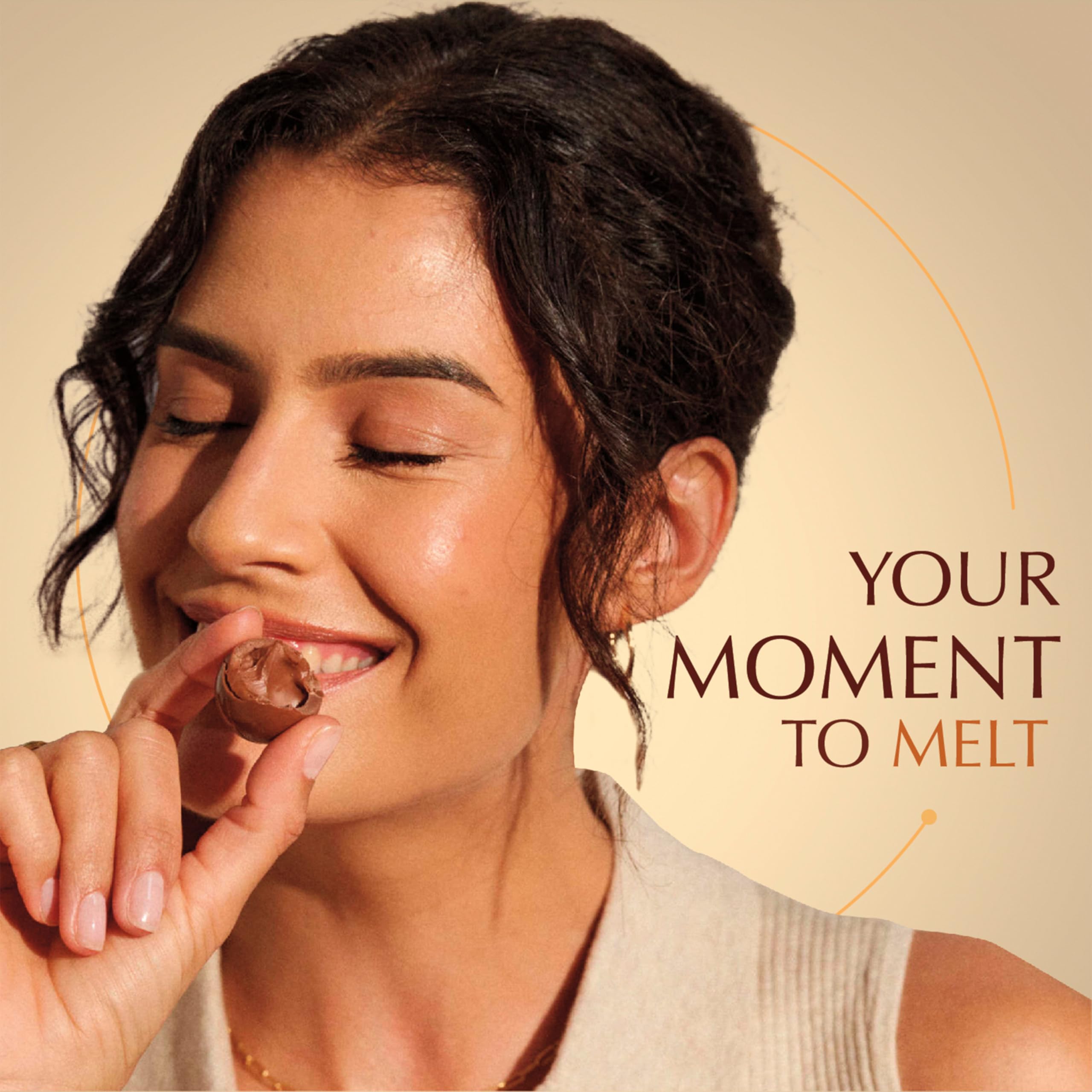 Lindt LINDOR White Chocolate Peppermint Truffles, White Chocolate Candy with Smooth Peppermint Truffle Center, 25.4 oz., 60 Count